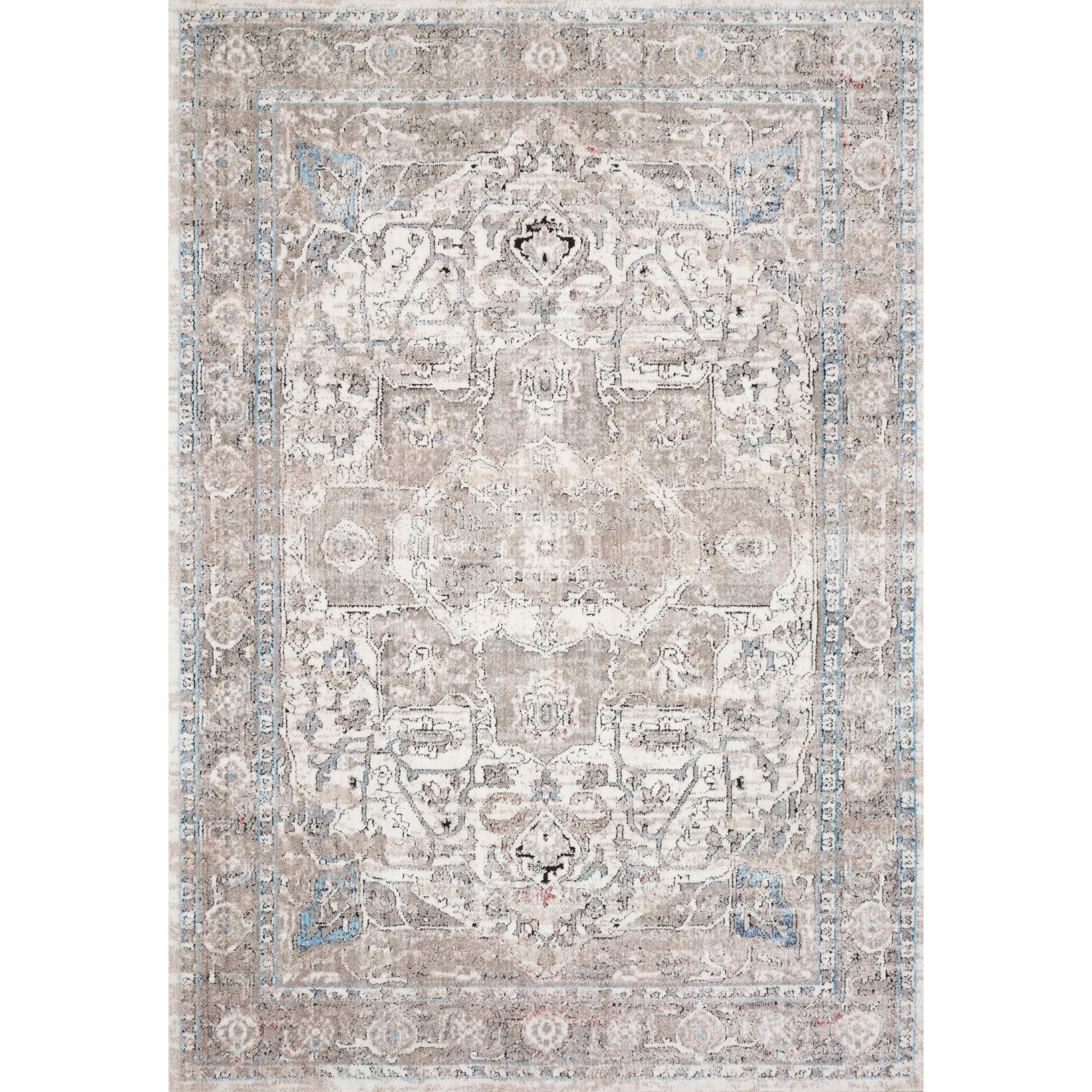 Dante 9'-6" X 13'-3" Rug, Ivory / Stone