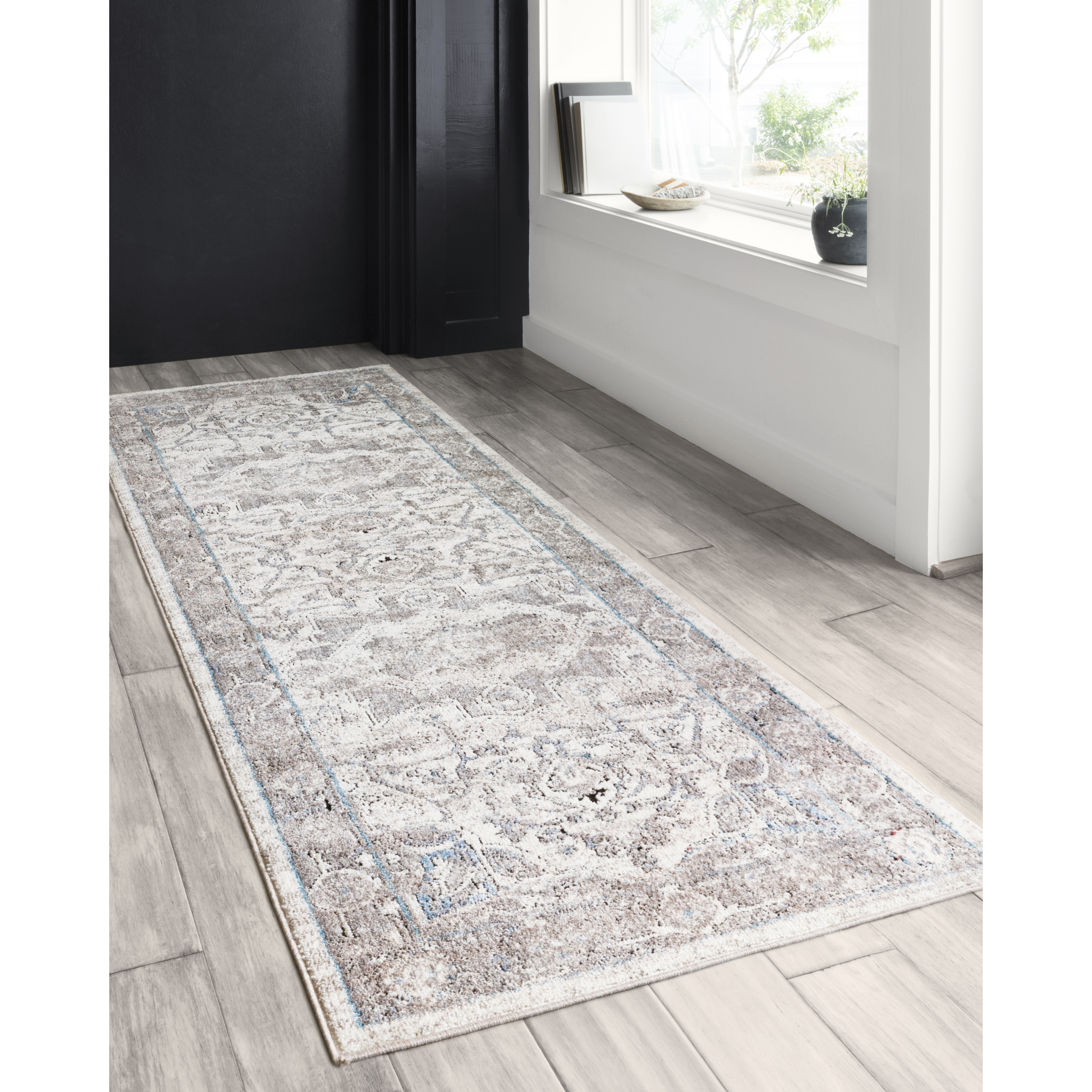Dante 9'-6" X 13'-3" Rug, Ivory / Stone