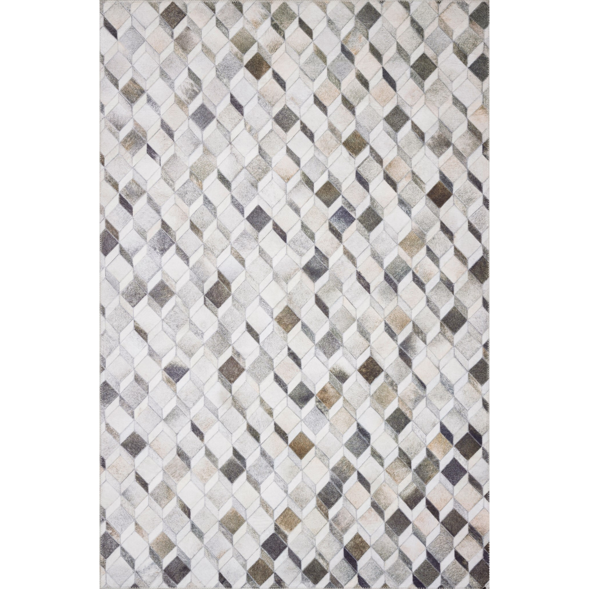 Maddox 2'-6" X 7'-6" Rug, Grey / Mocha