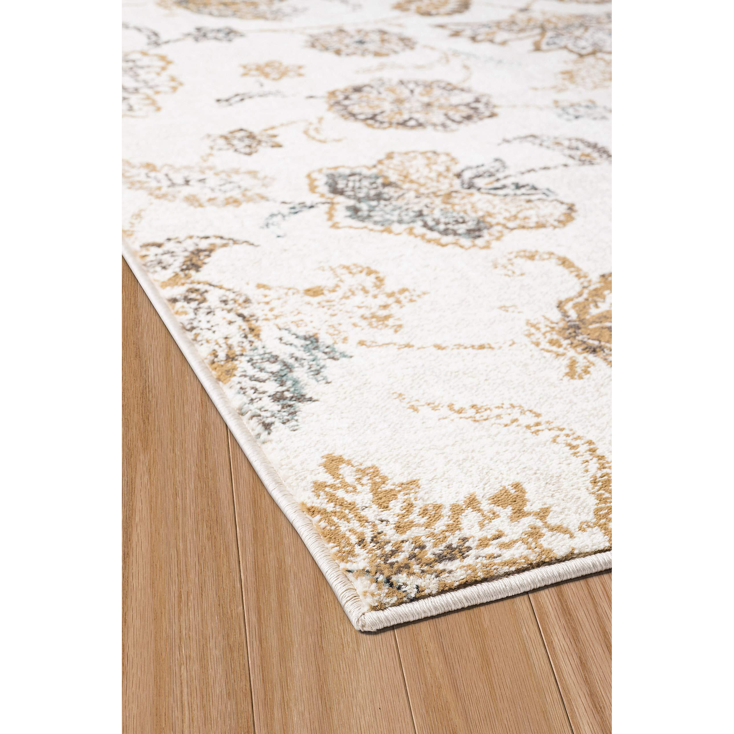 United Weavers Bridges Via Vicosa Linen Area Rug 5'3 X 7'2