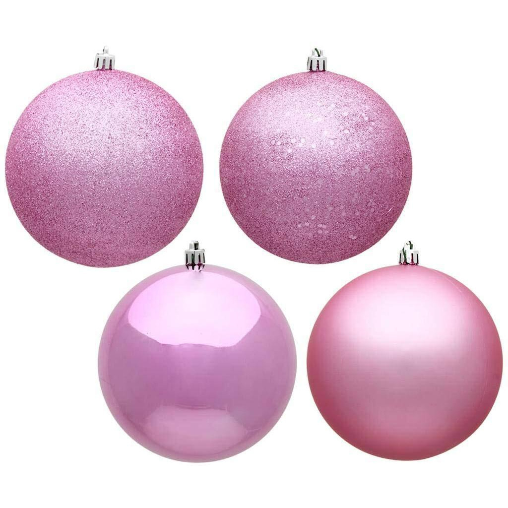 Vickerman 2.75" Pink Ball 4 Finish Asst 20/Bx - N590779
