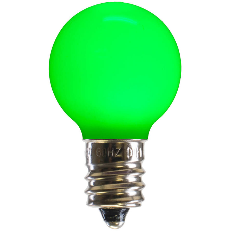 Vickerman G30 Green Ceramic LEDBulb E12 .96W 25/Bx - XLEDCG34-25