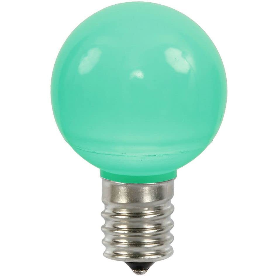 Vickerman G50 Green Ceramic LEDBulb E17 .96W 25/Bx - XLEDCG54-25