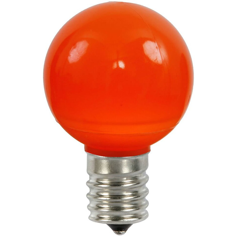 Vickerman G50 Orange Ceramic LEDBulb E17 .96W 25Bx - XLEDCG58-25