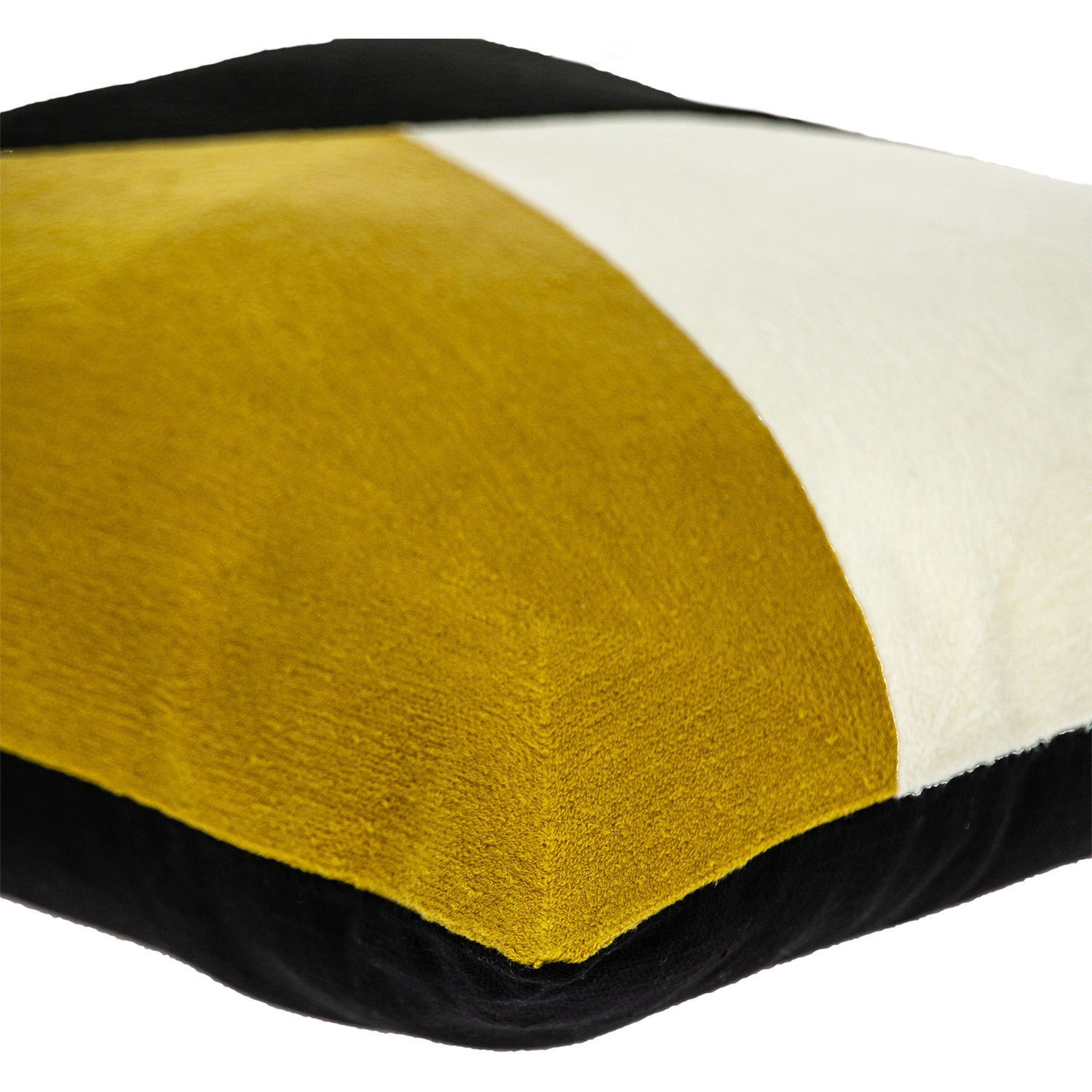 Parkland Collection Lineo Contemporary Multicolor Pillow Cover With Poly Insert