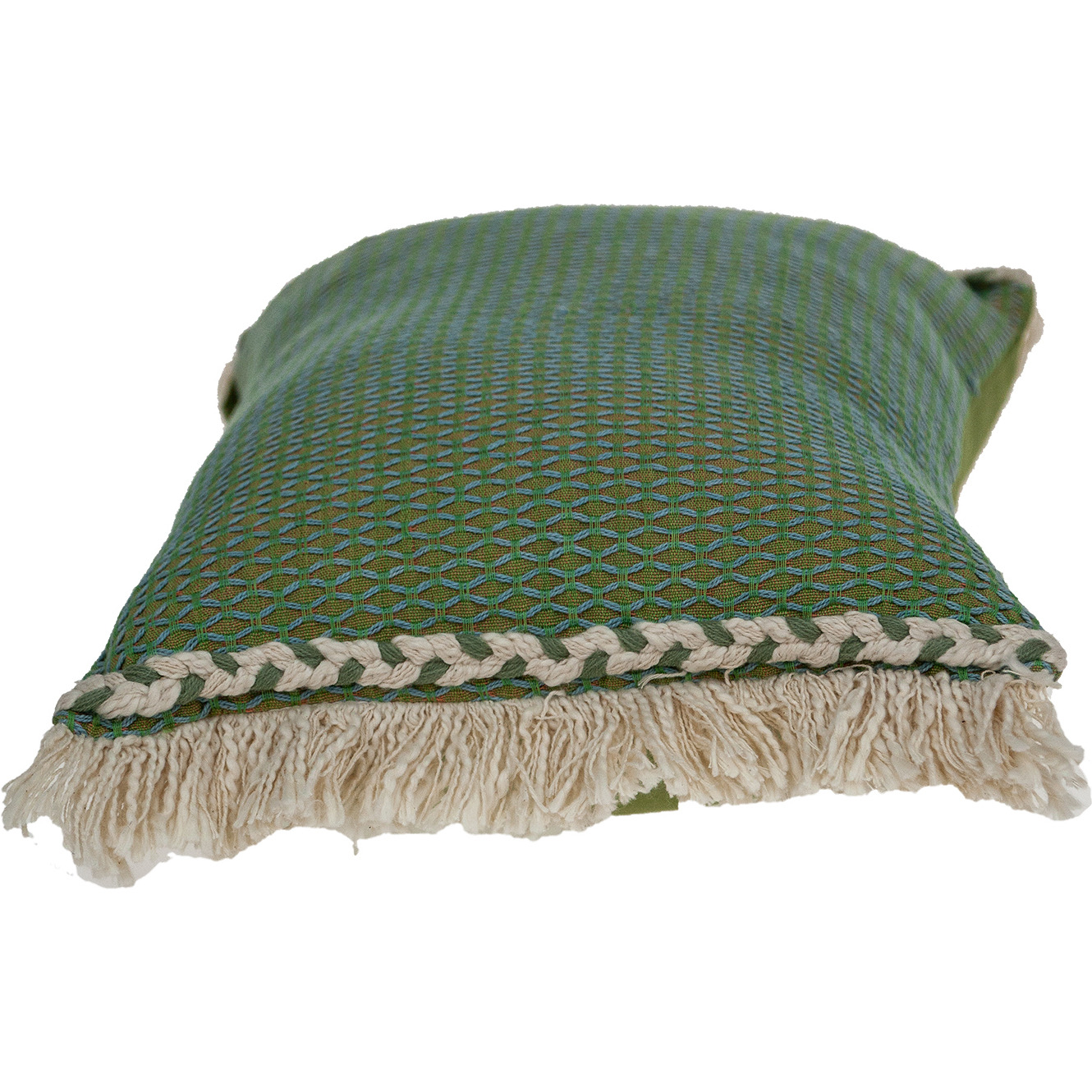 Parkland Collection Leesa Accent Green Pillow Cover With Poly Insert