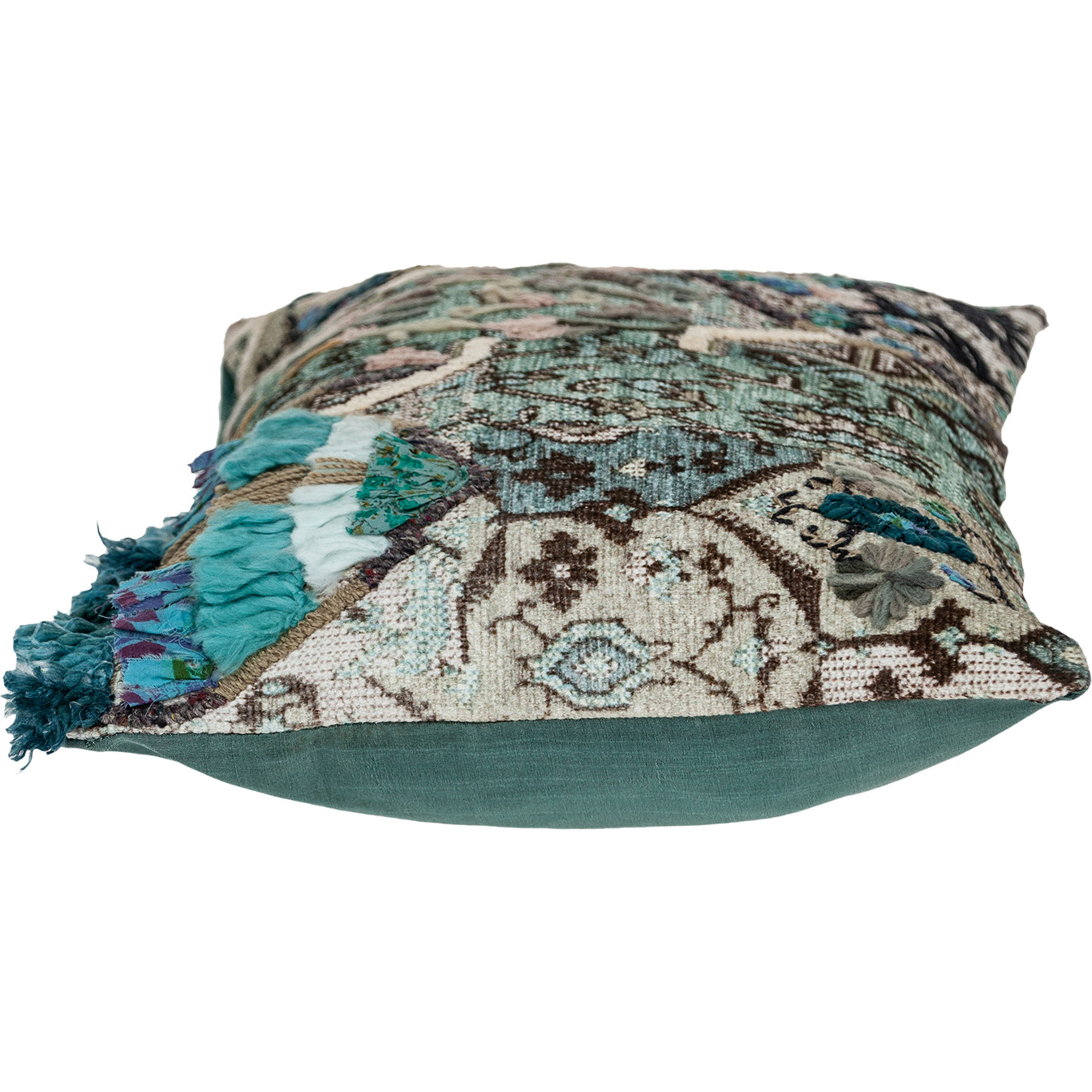 Parkland Collection Adya Accent Multicolor Pillow Cover With Poly Insert