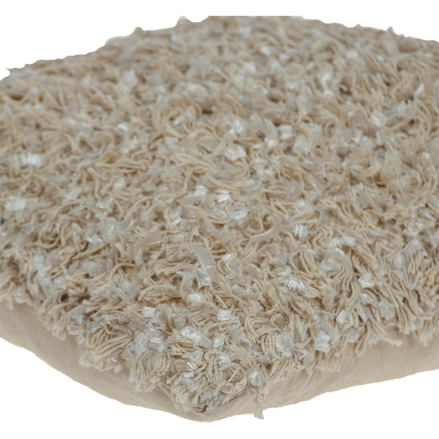 Parkland Collection Tria Bohemian Beige Pillow Cover With Poly Insert