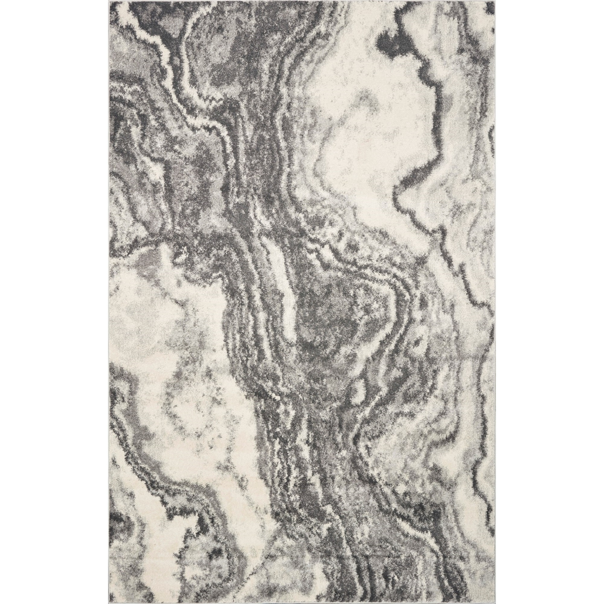 WAT 6235 5'X 7'6" / Ivory/Grey