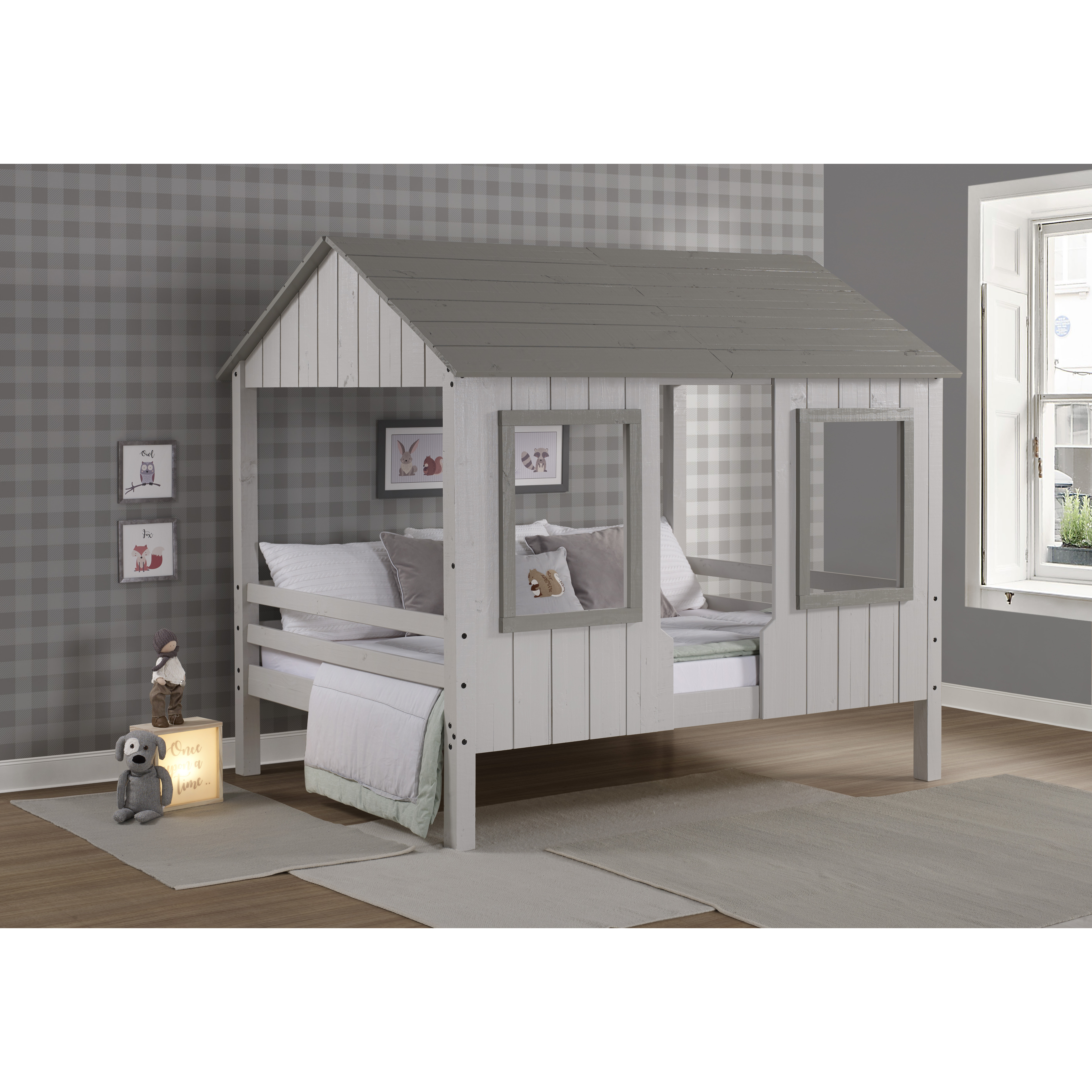 FULL HOUSE LOW LOFT GREY TWO TONE