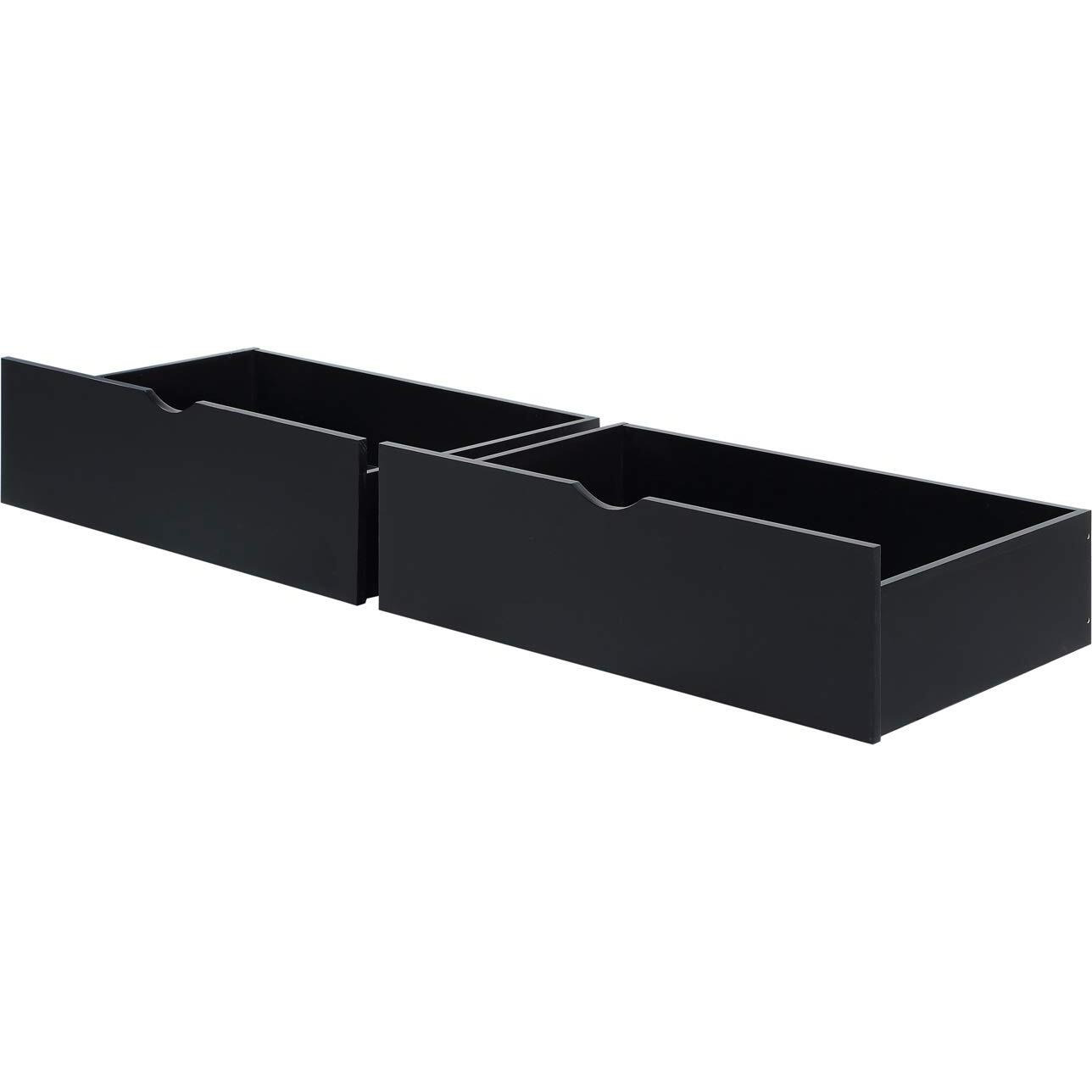 DUAL UNDERBAD DRAWERS BLACK