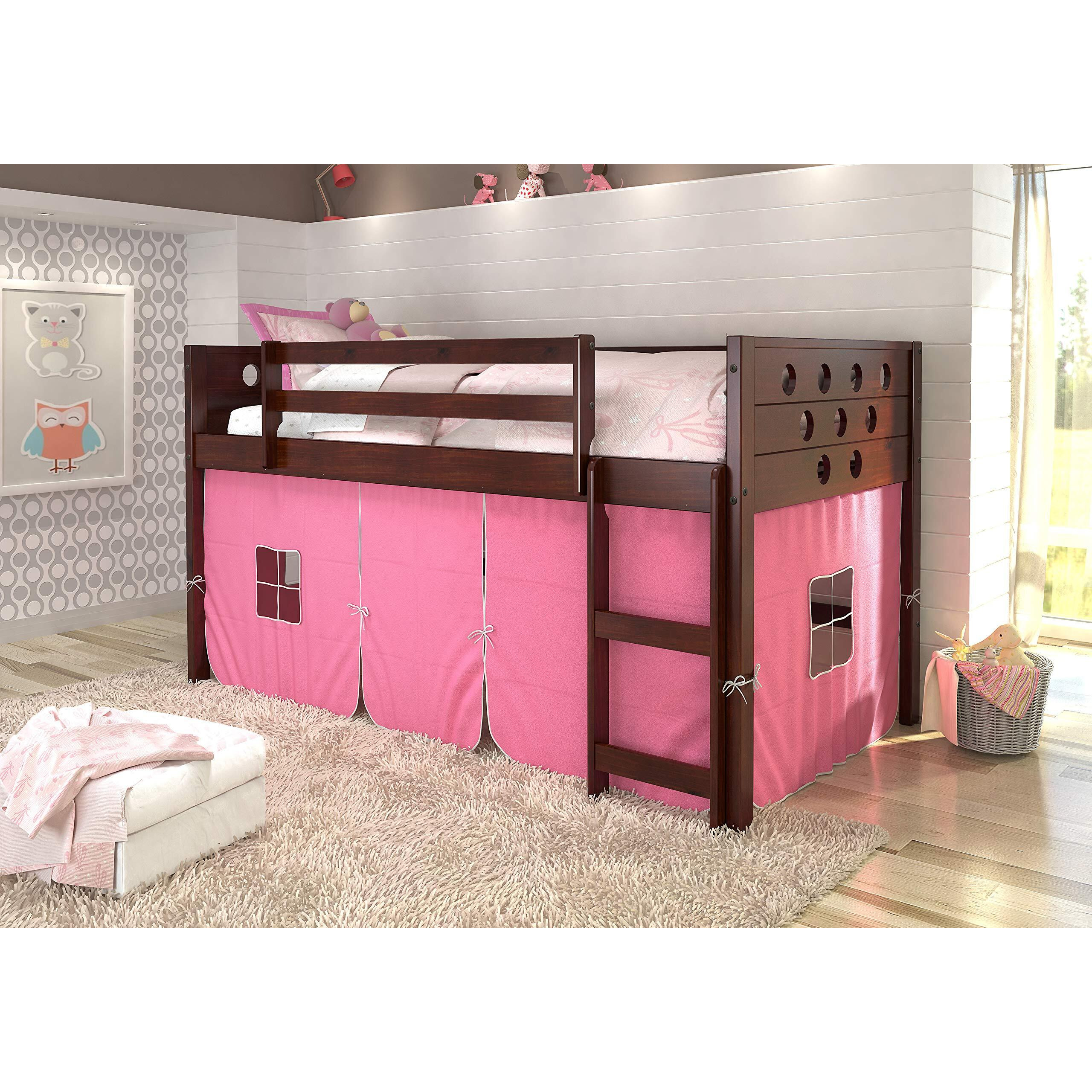 CIRCLES LOW LOFT CAPPUCCINO W/PINK TENT KIT