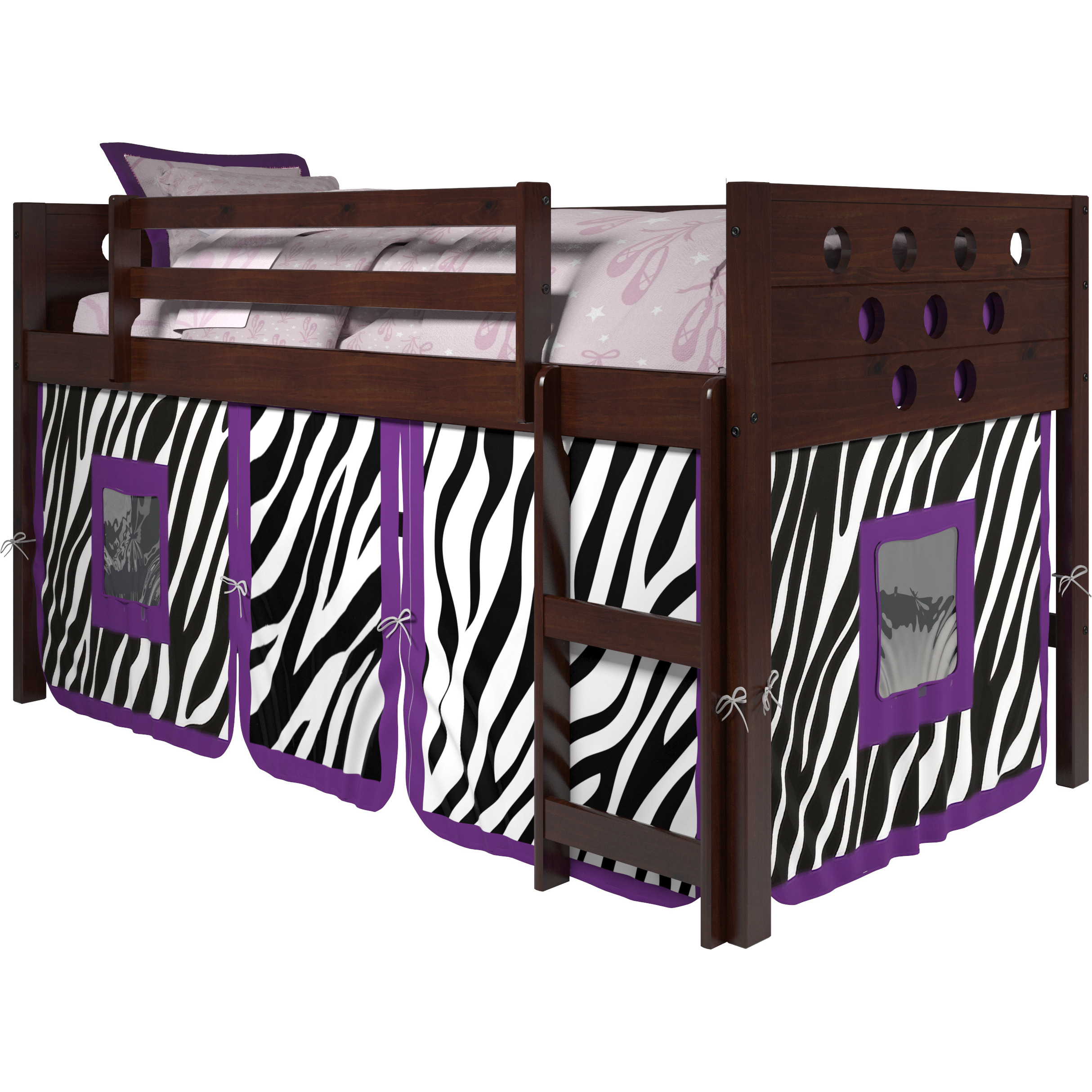 CIRCLES LOW LOFT CAPPUCCINO W/ZEBRA TENT KIT