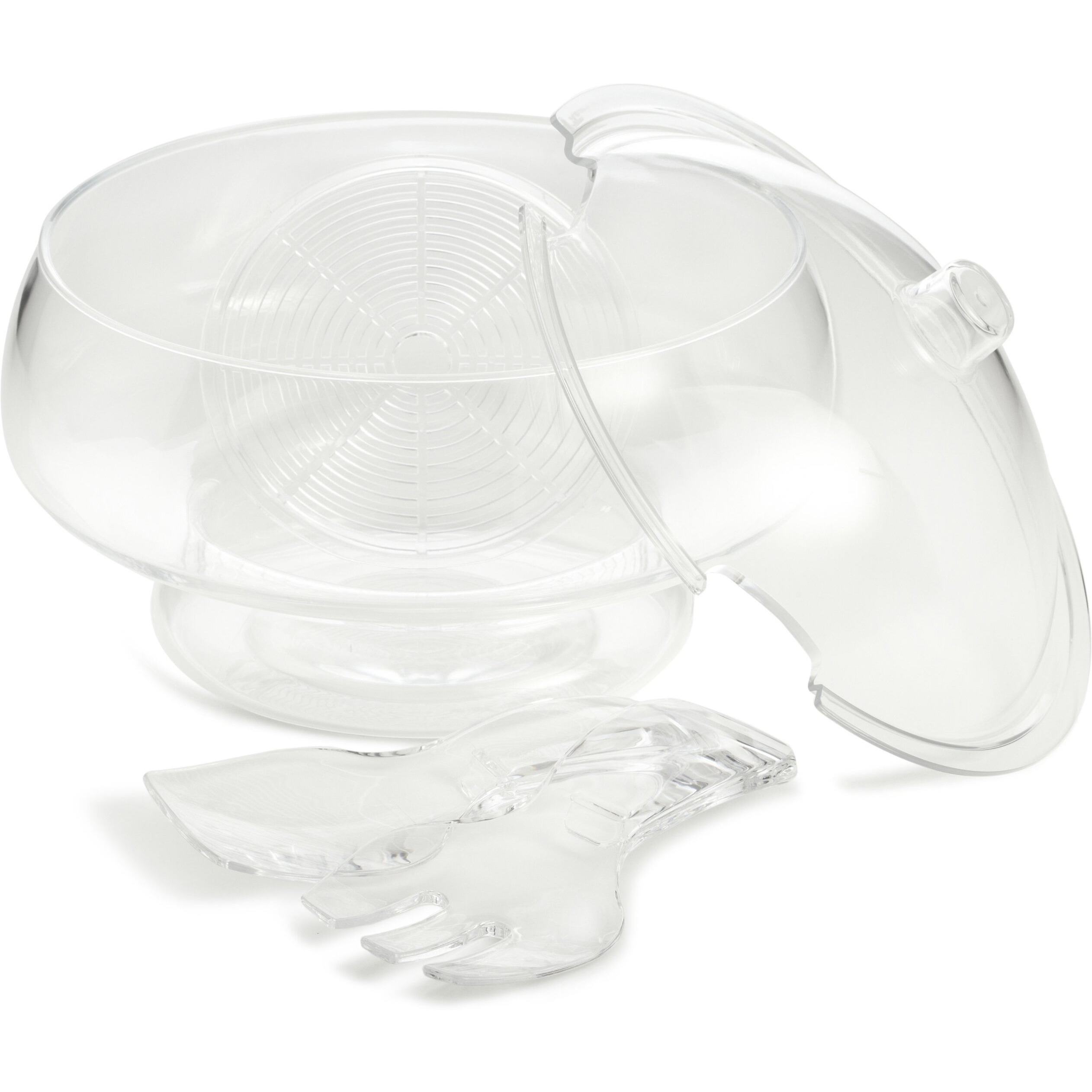 PRODYNE AB3D SALAD ON ICE ACRYLIC WITH DOME LID CRYSTAL CLEAR