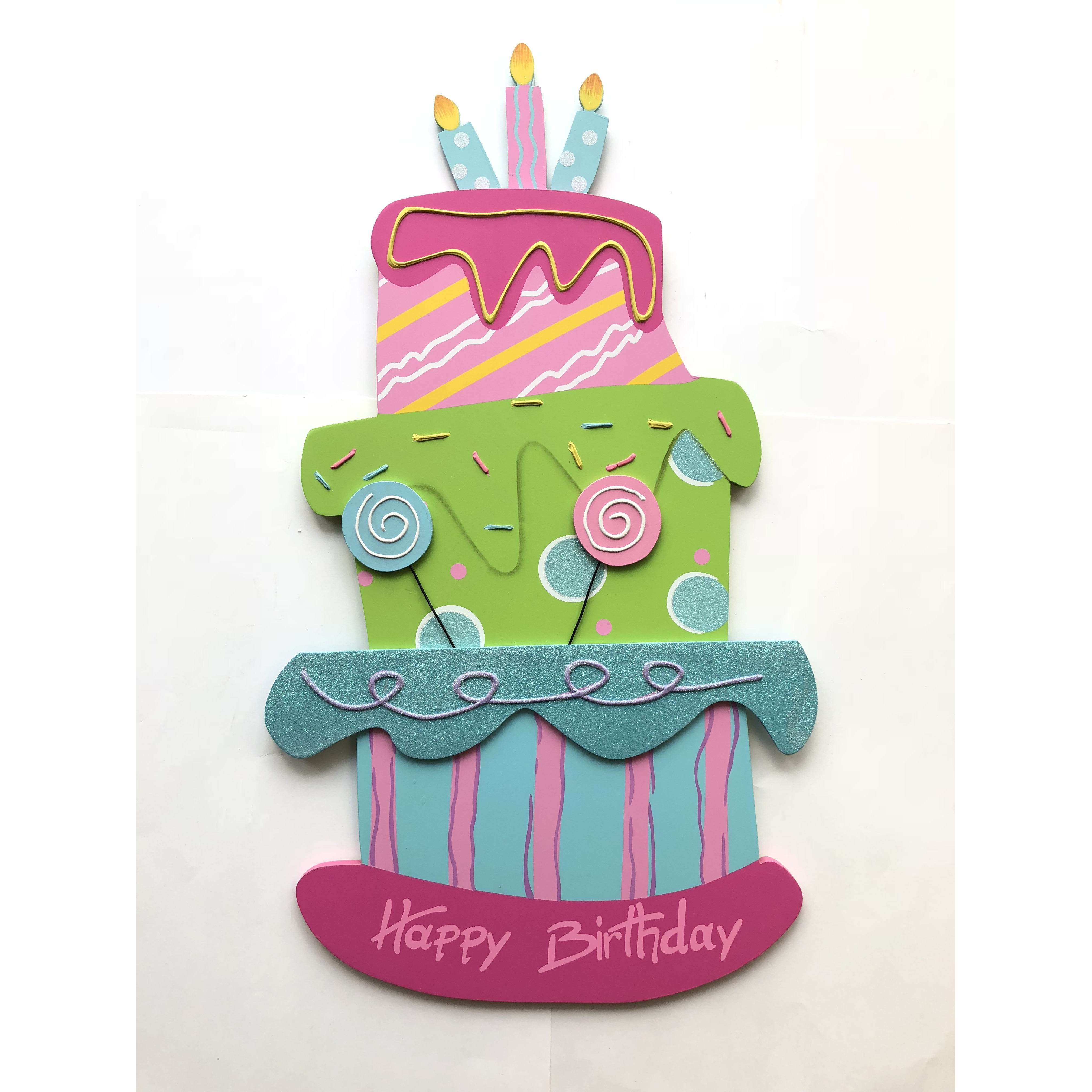 MDF PLAQUE-HAPPY BIRTHDAY