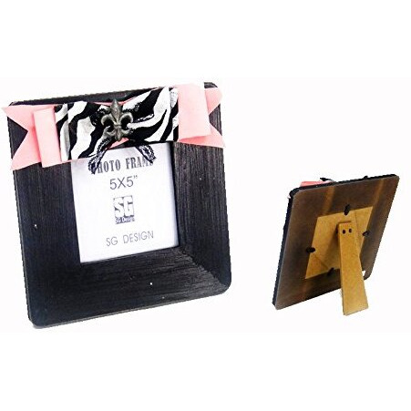 MDF FRAME-BLACK/PINK