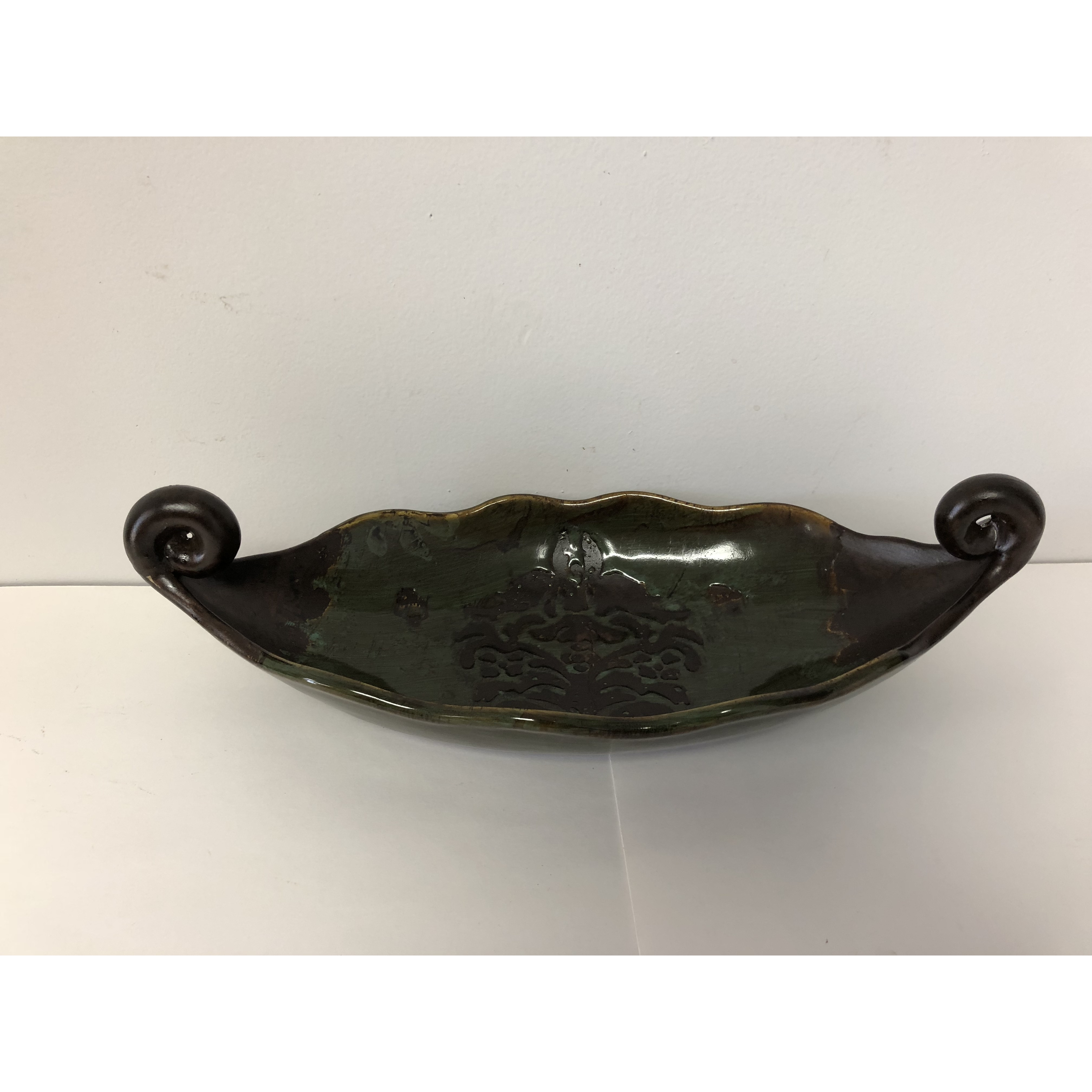 CERAMIC BOWL-GREEN