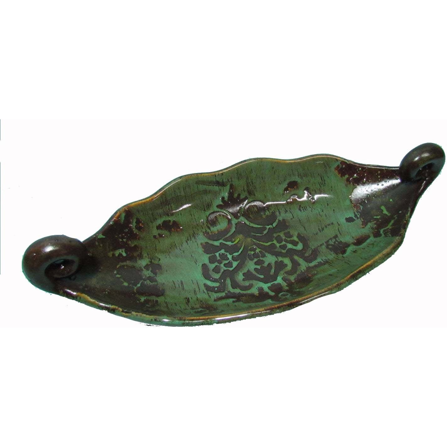 CERAMIC BOWL-GREEN