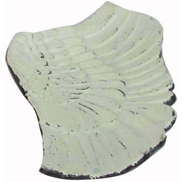 CAST IRON AGED WING DISH 7"