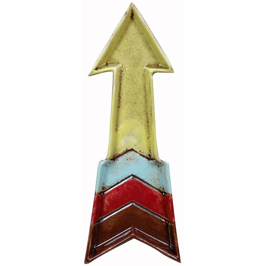 CERAMIC PLATE 11" ARROW