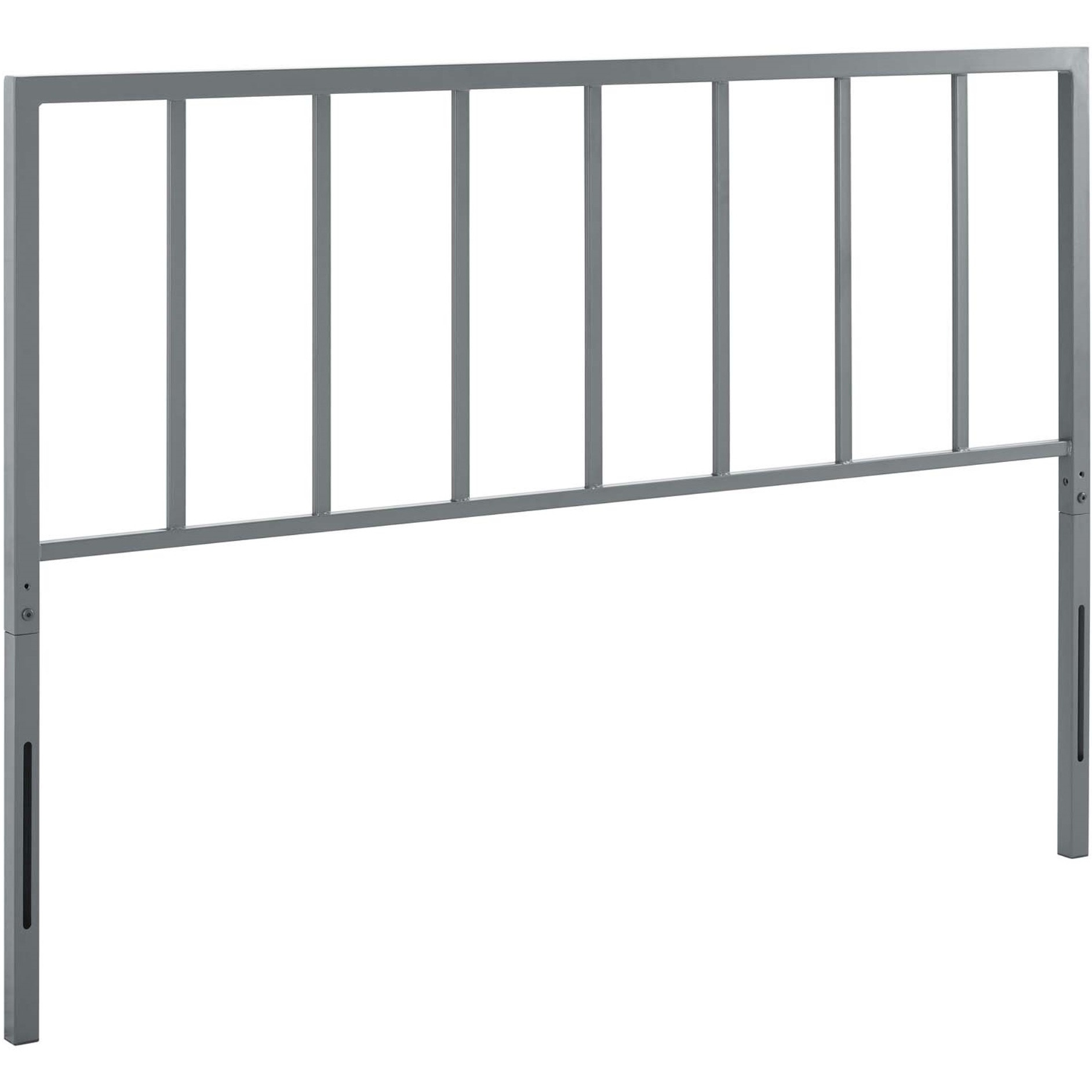 Tatum King Metal Headboard - Gray