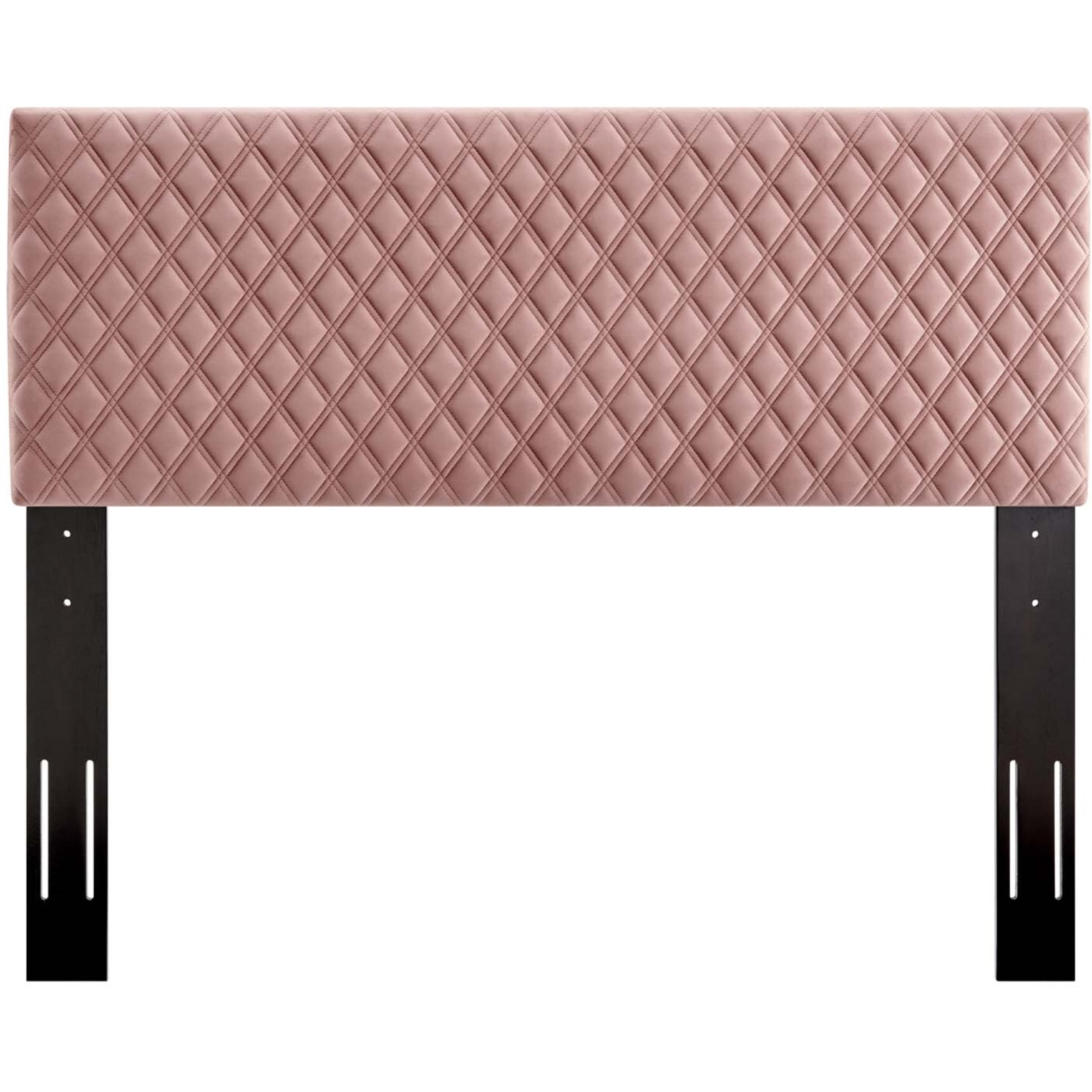 Angela King Performance Velvet Headboard - Dusty Rose
