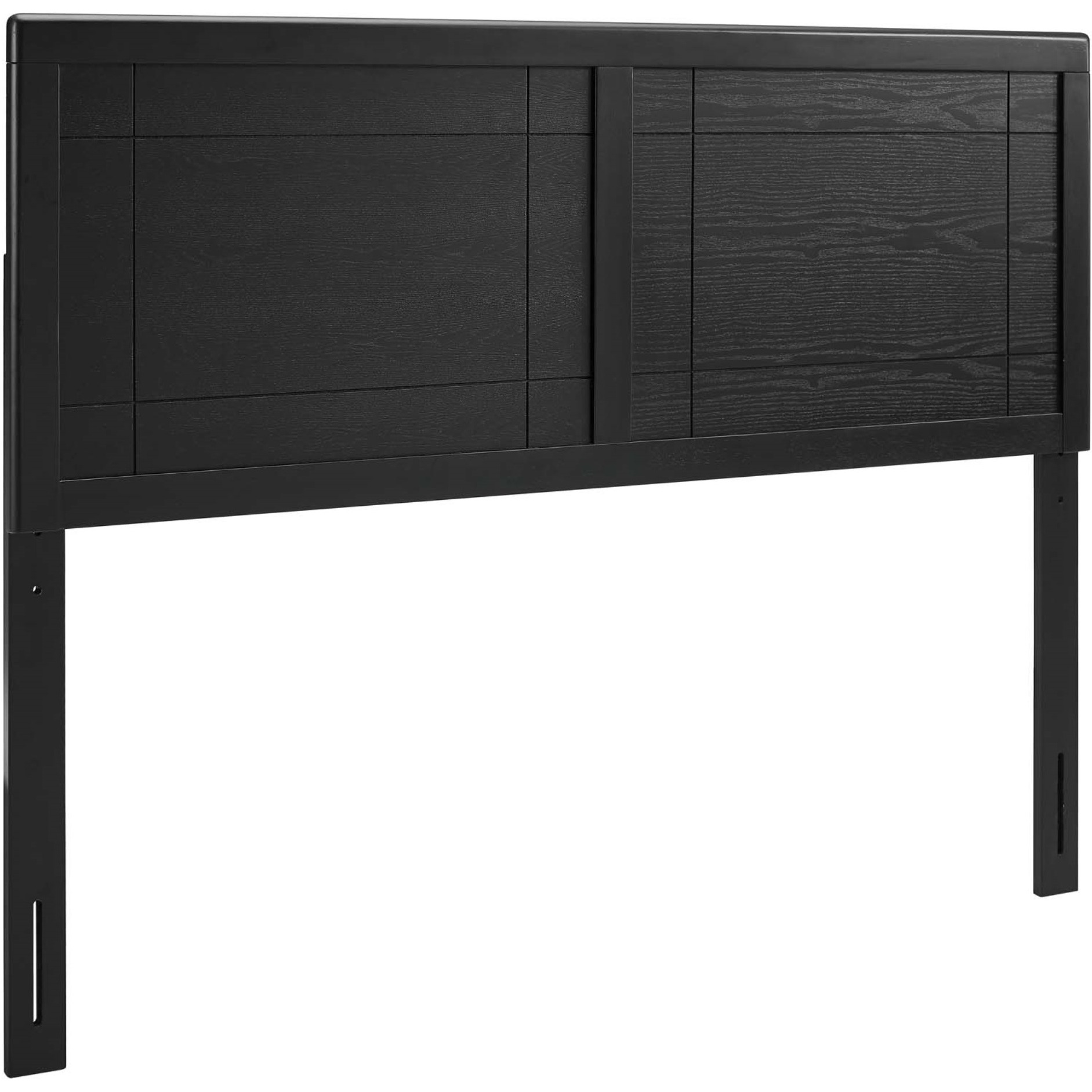 Archie Full Wood Headboard - Black