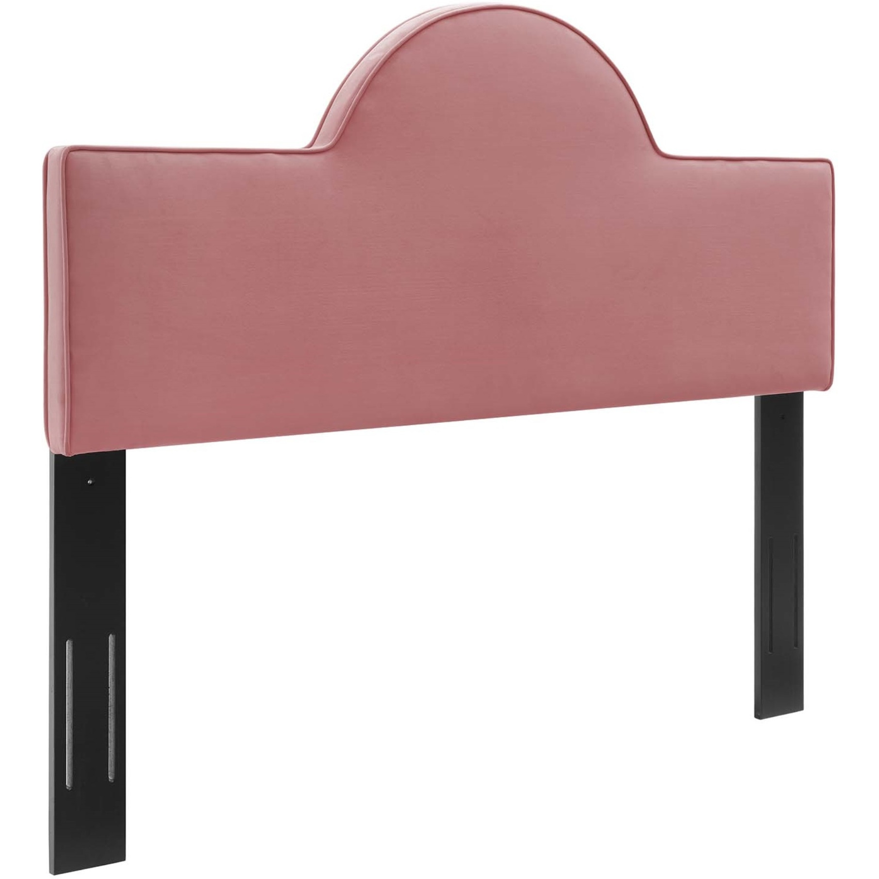 Dawn Twin Performance Velvet Headboard - Dusty Rose