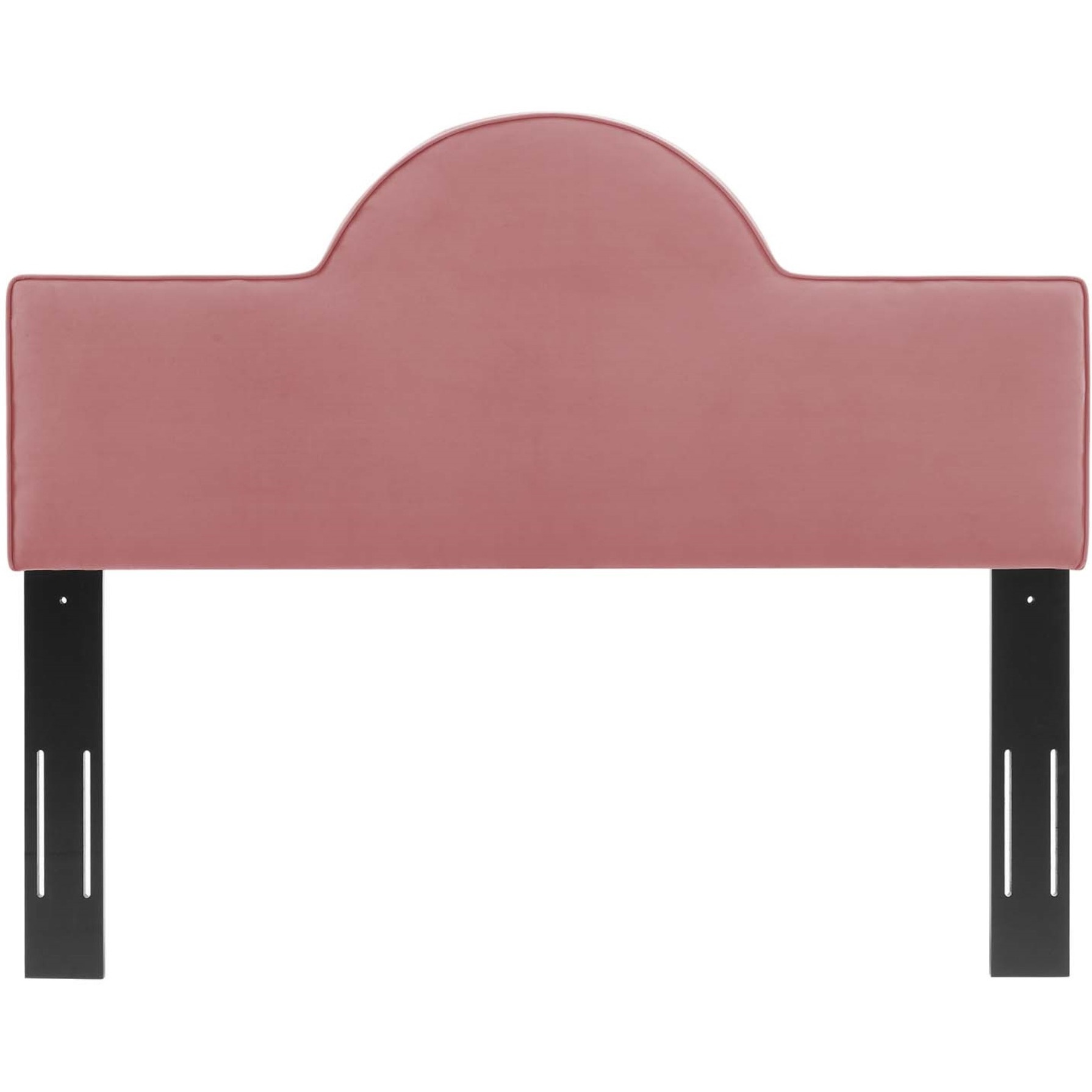 Dawn Twin Performance Velvet Headboard - Dusty Rose