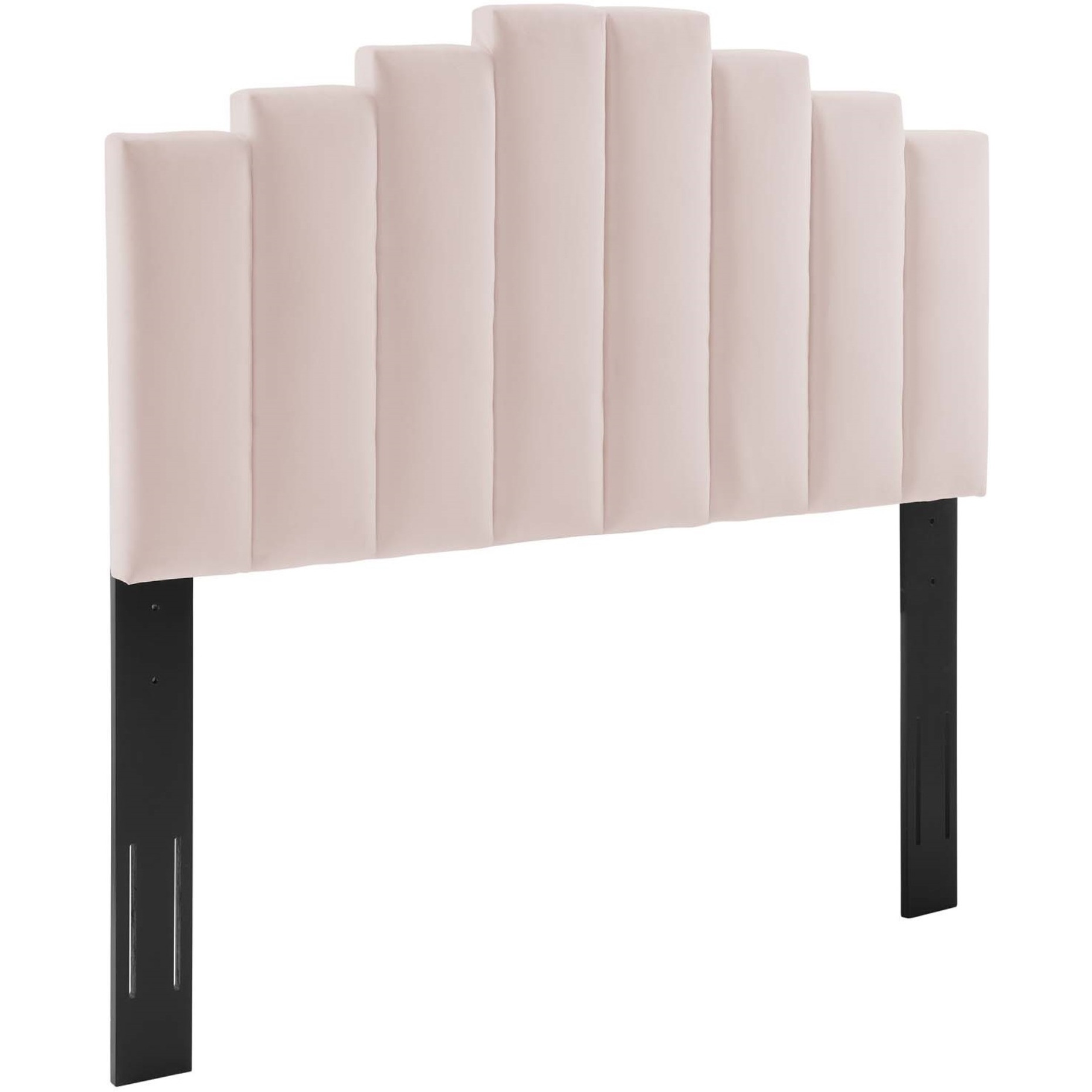 Noelle Performance Velvet King/California King Headboard - Pink