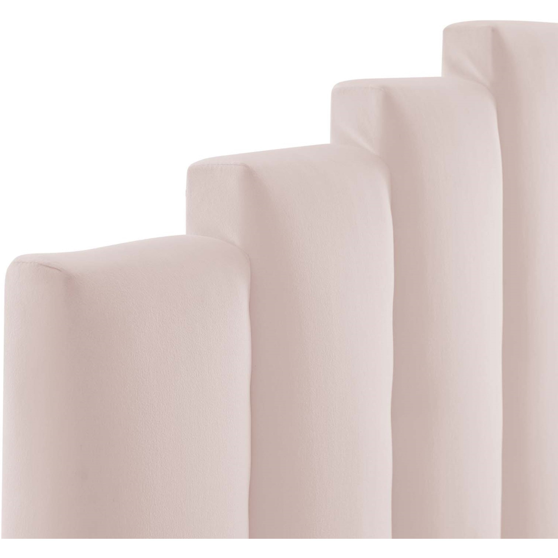 Noelle Performance Velvet King/California King Headboard - Pink