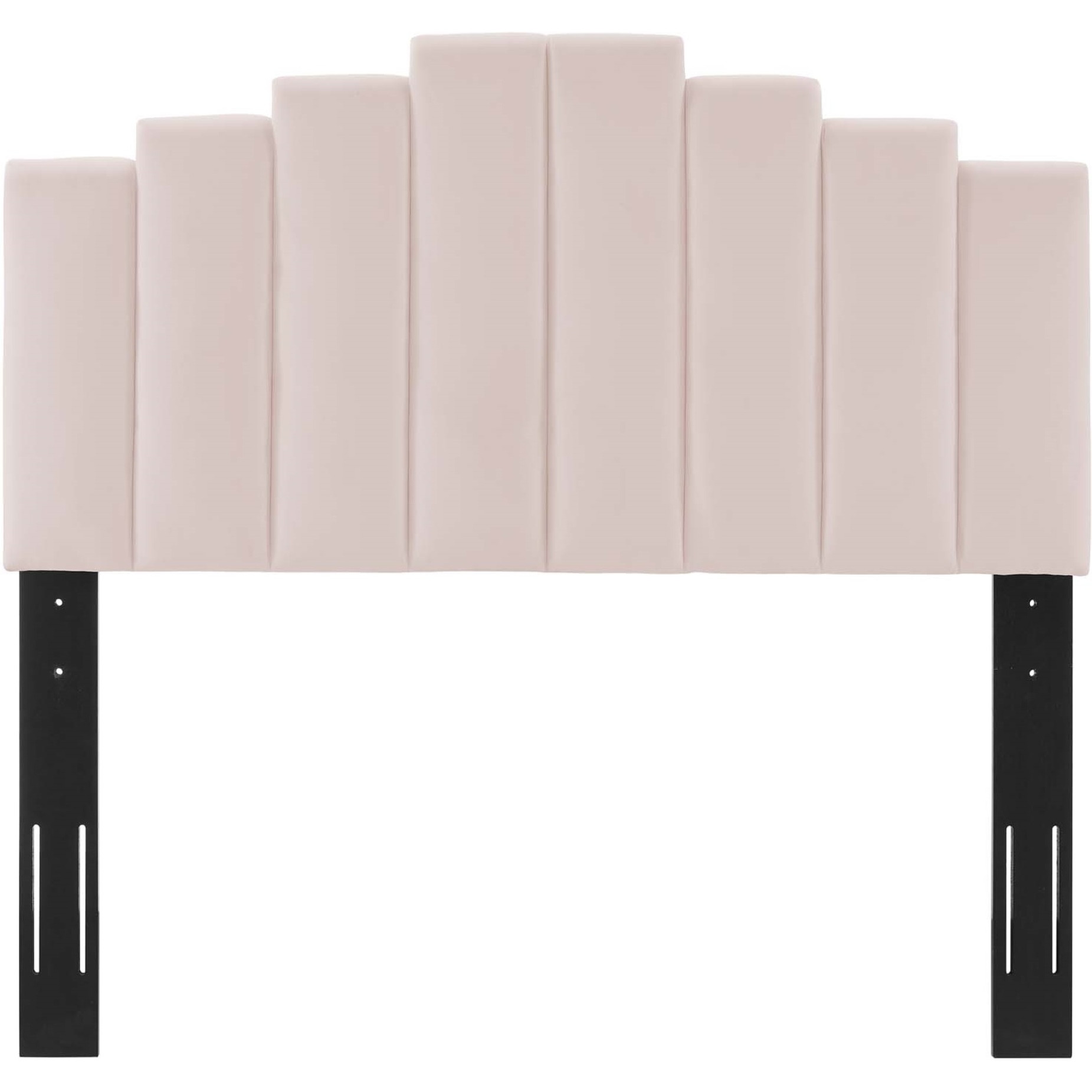 Noelle Performance Velvet King/California King Headboard - Pink