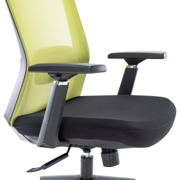 LeisureMod Ingram Modern  Office Task Chair with adjustable armrests