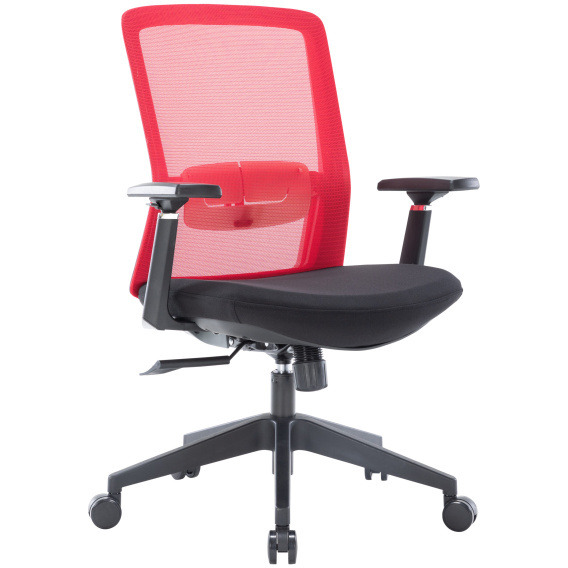 LeisureMod Ingram Modern  Office Task Chair with adjustable armrests