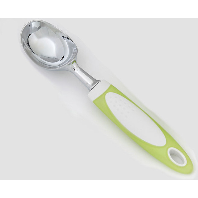EASY GRIP ICE CREAM SCOOP - GREEN/WHITE