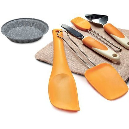 EASY GRIP LADLE - GREEN/WHITE