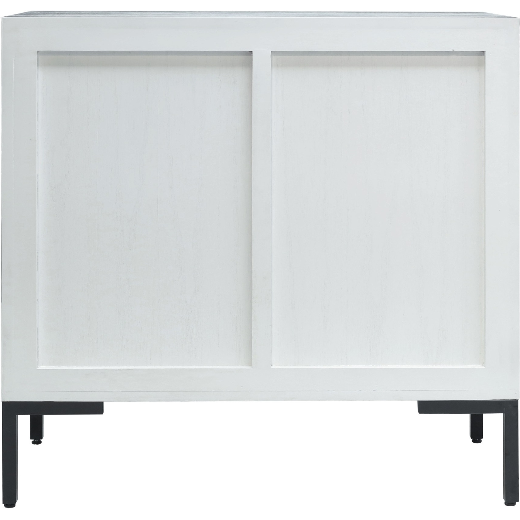 Checkmate Cabinet - Checkmate White and Mirror