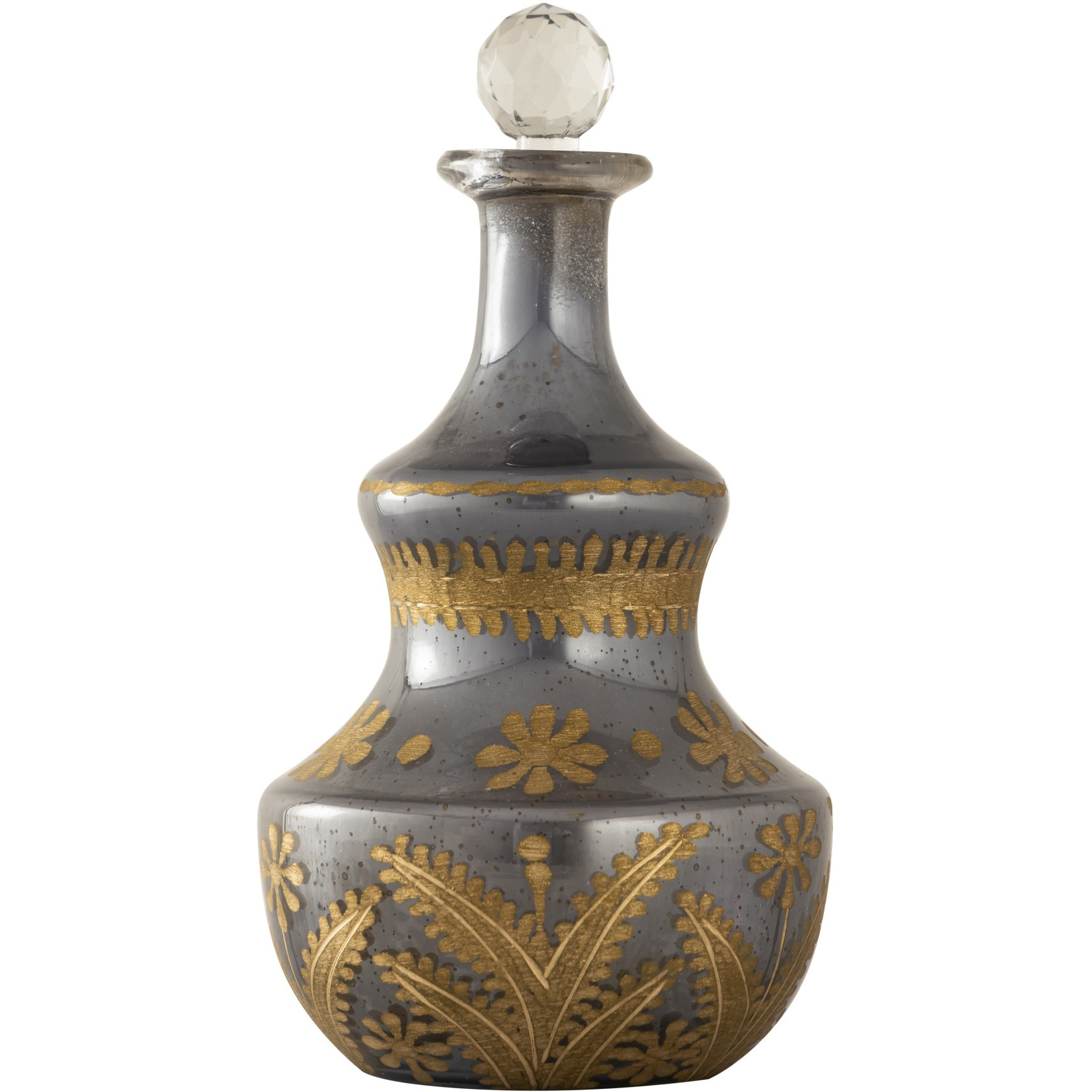 Kemal Bottle - Set of 3 Antique Silver