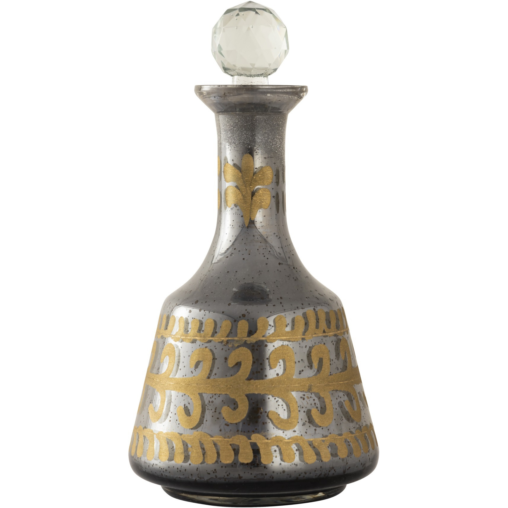 Kemal Bottle - Set of 3 Antique Silver