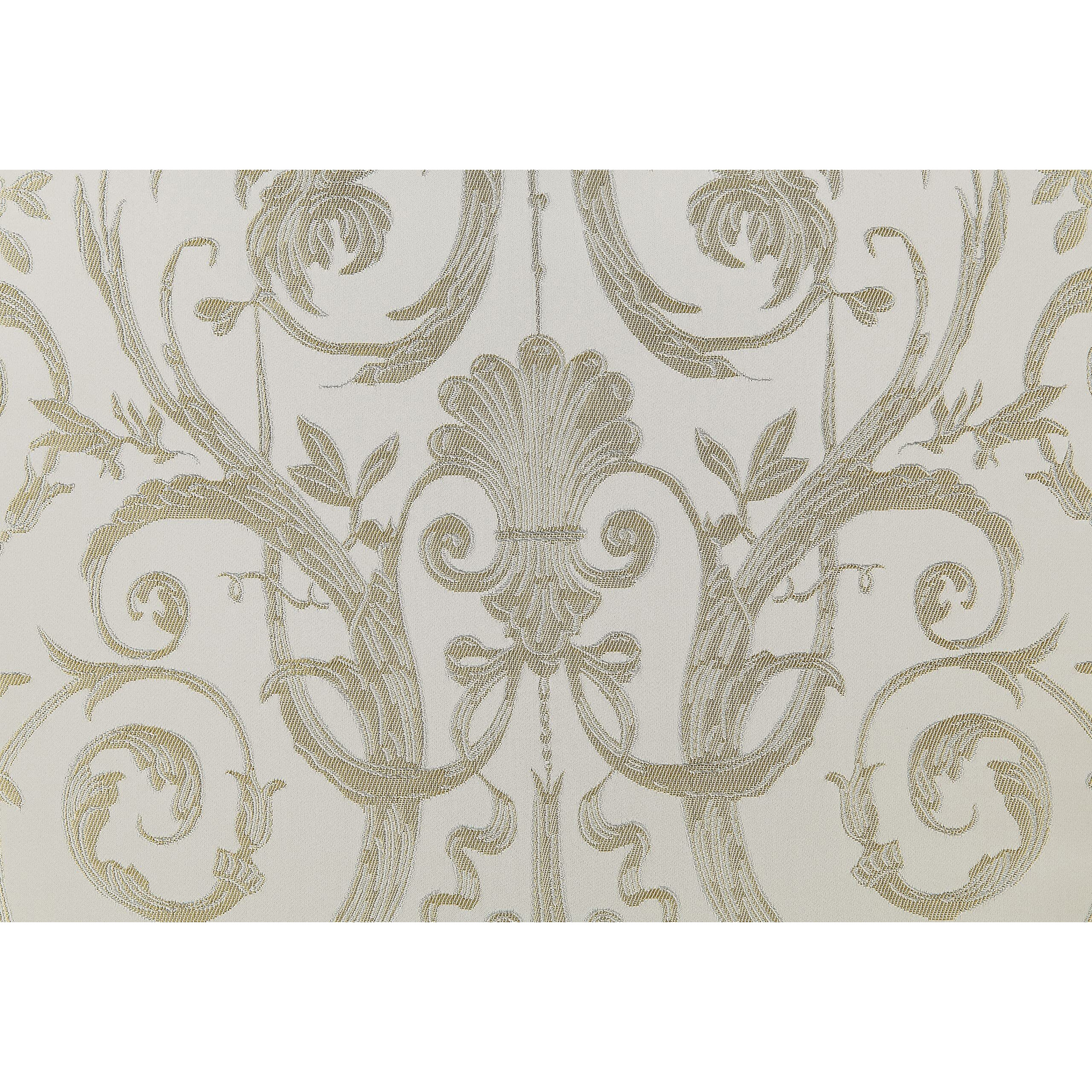 ACME Bently Side Chair(Set-2), Fabric & Champagne Finish