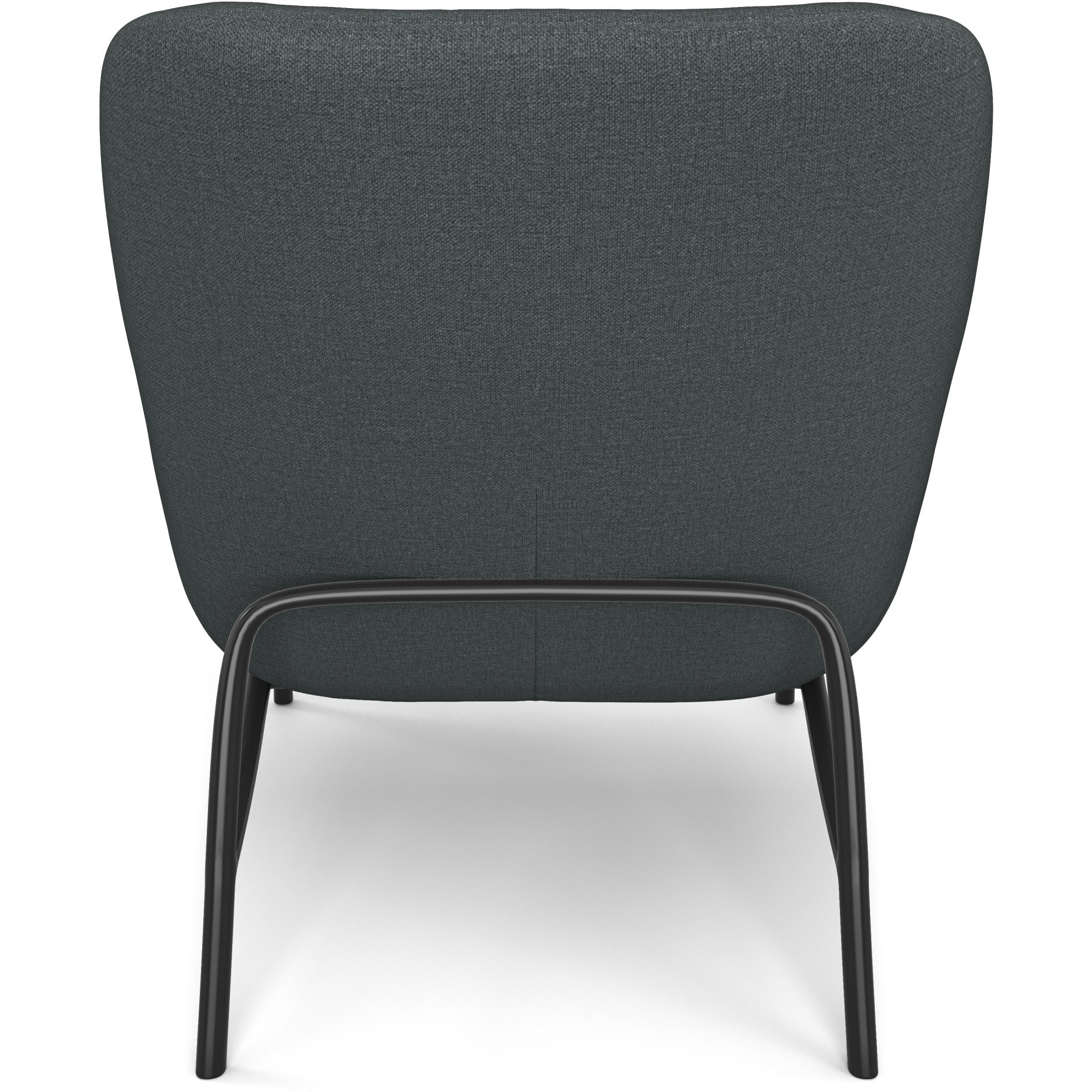 Elmont Accent Chair in Steel Grey Linen fabric