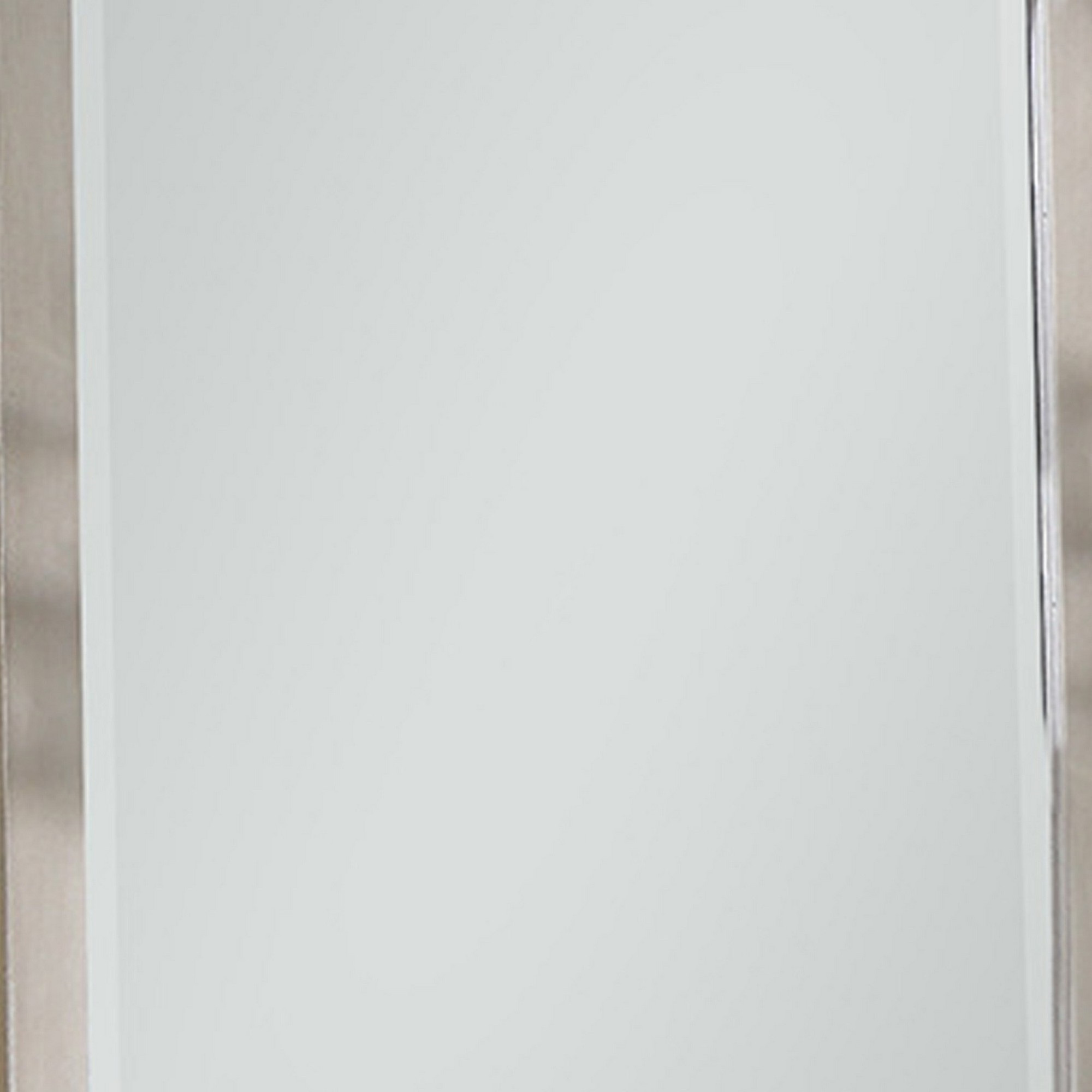 Bran 36 x 36 Modern Square Dresser Mirror, Pine Wood, Light Brown