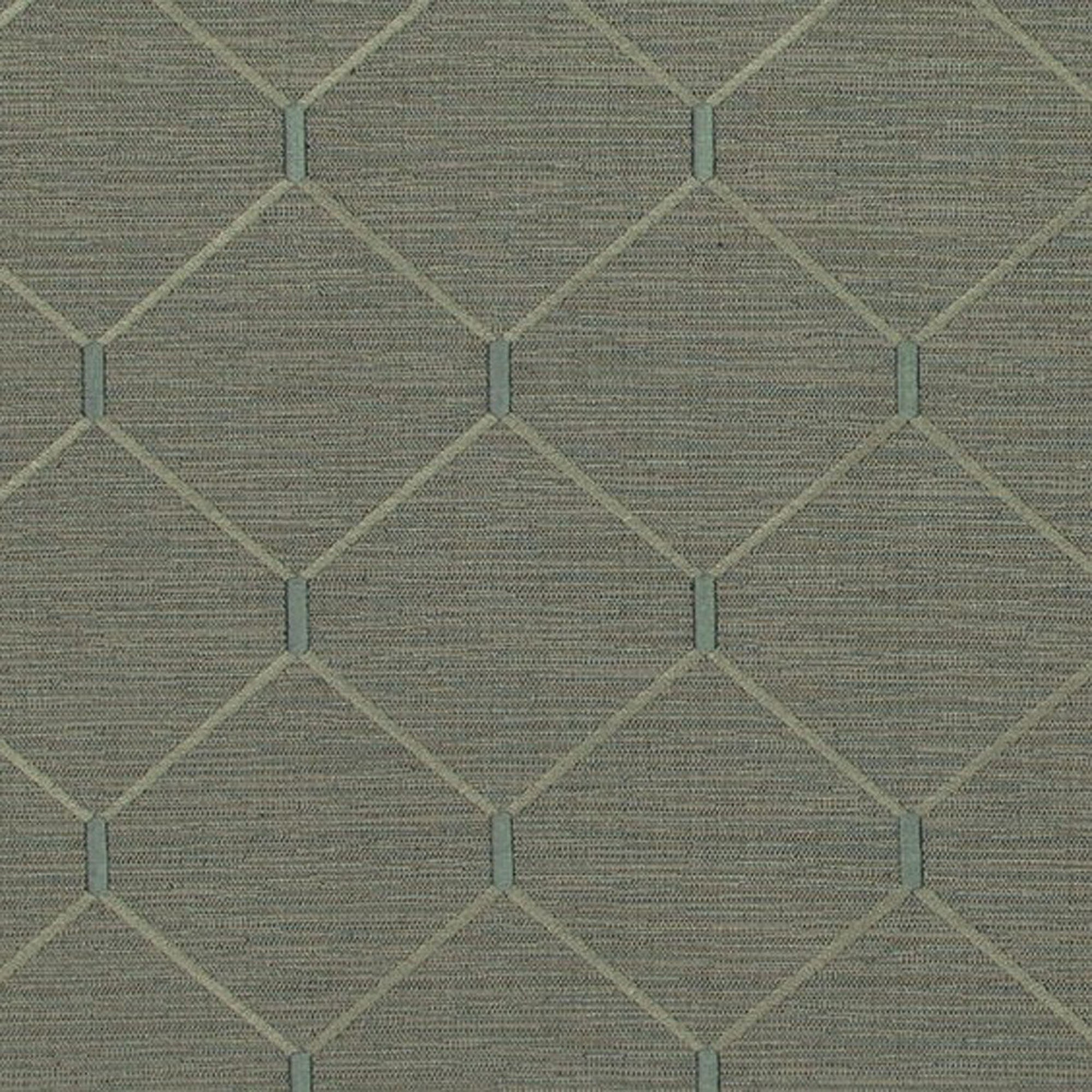 Plutus Urban Grey Kona Embroydery, Some Shine To This Pattern Luxury Throw Pillow - Double sided  20" x 36" King