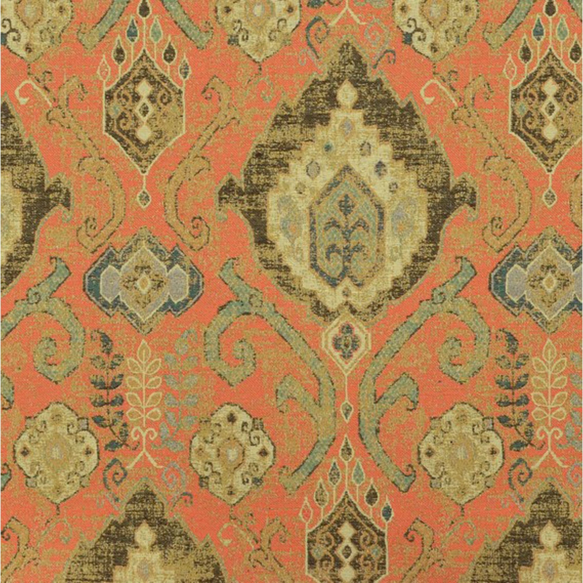 Plutus Terracotta Romero Woven Luxury Throw Pillow - Double sided  12" x 20"
