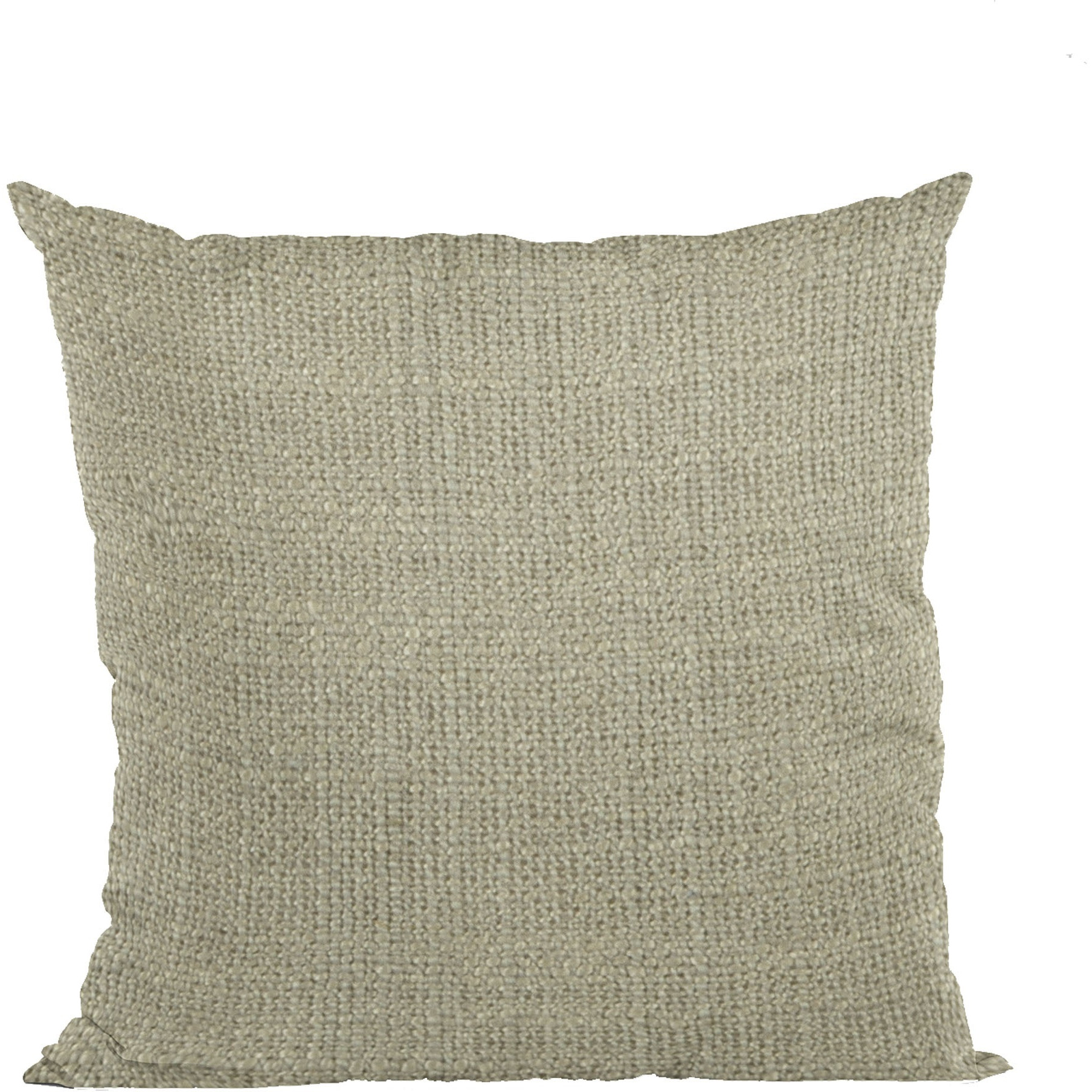 Plutus Travertine Wall Textured Solid, With Open Weave. Luxury Throw Pillow - Double sided  18" x 18"