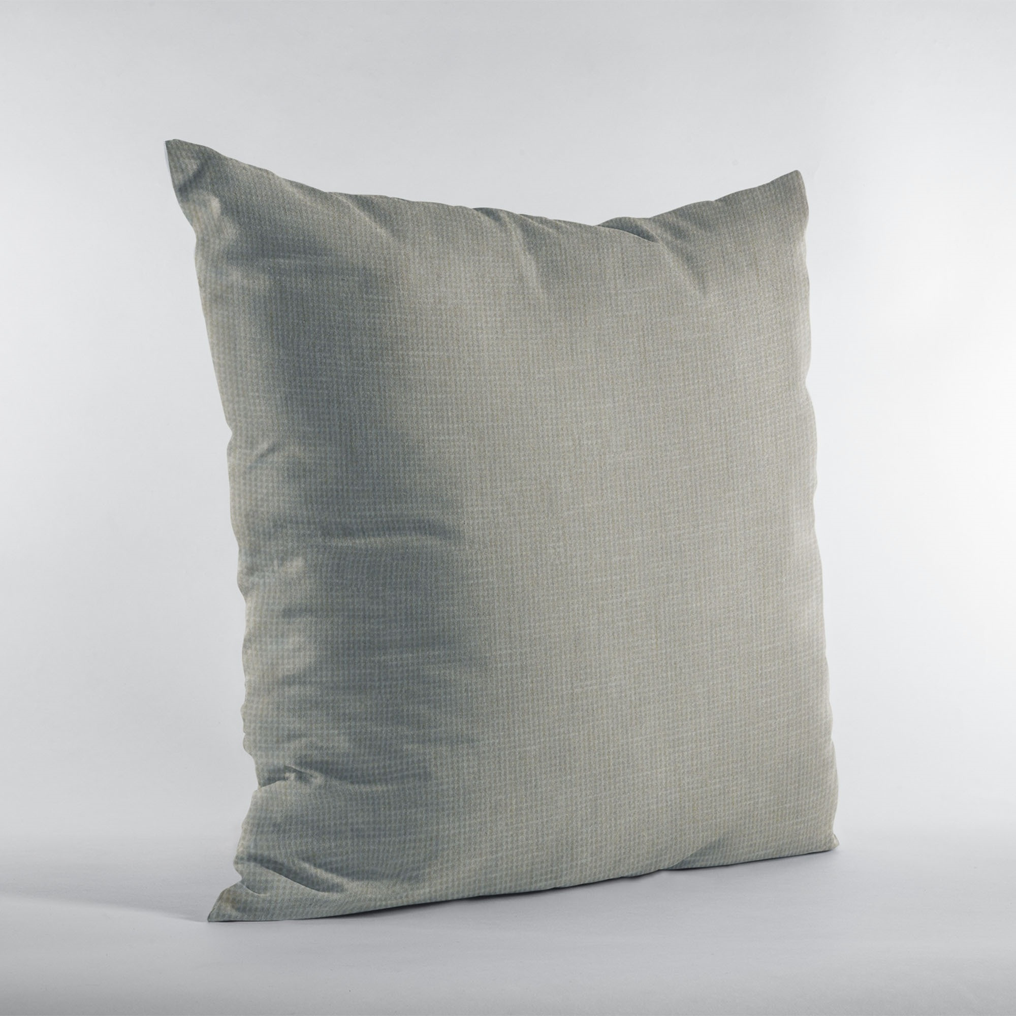 Plutus Travertine Waffle Textured Solid, Sort Of A Waffle Texture Luxury Throw Pillow - Double sided  26" x 26"