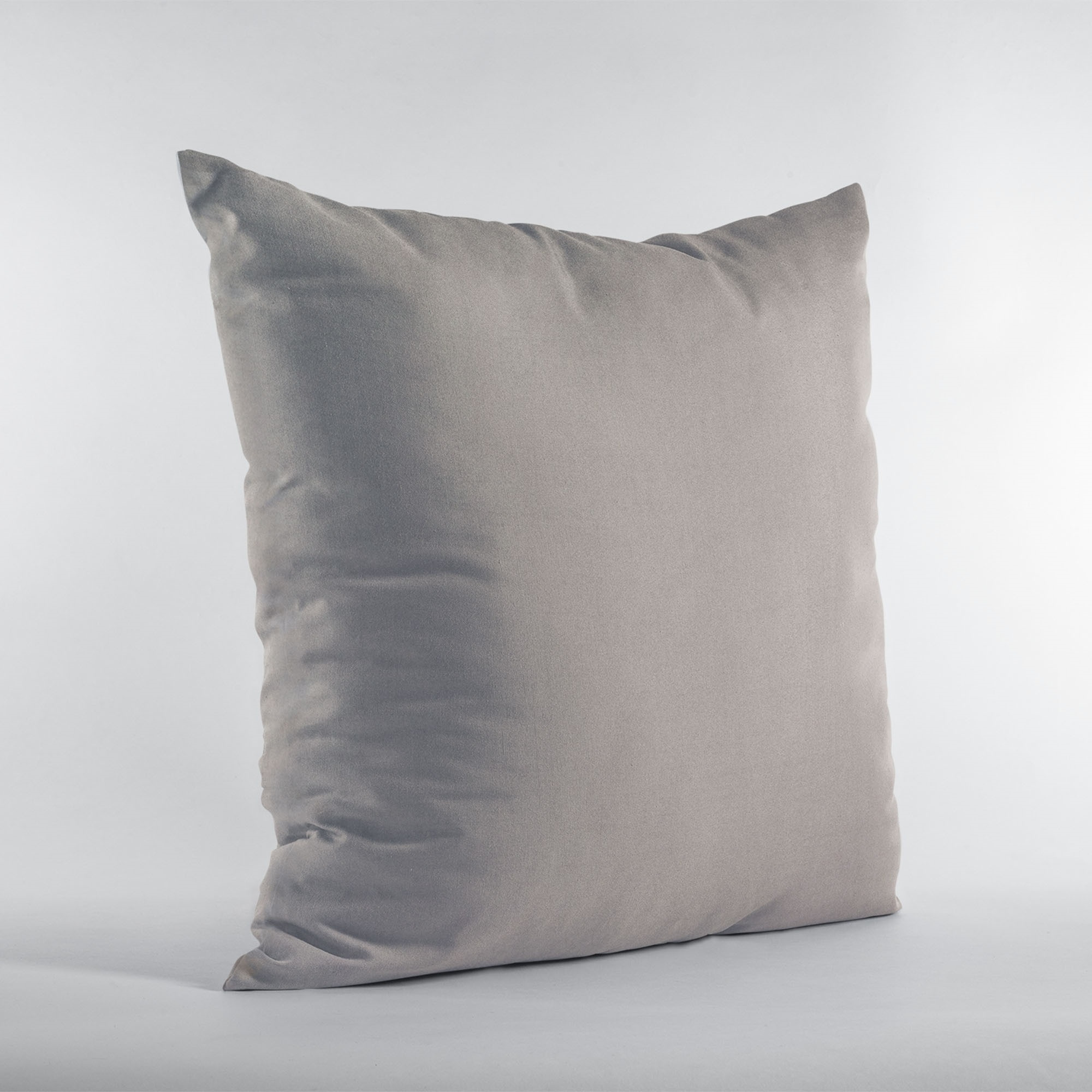 Plutus Dark Brown Solid Shiny Velvet Luxury Throw Pillow - Double sided  16" x 16"