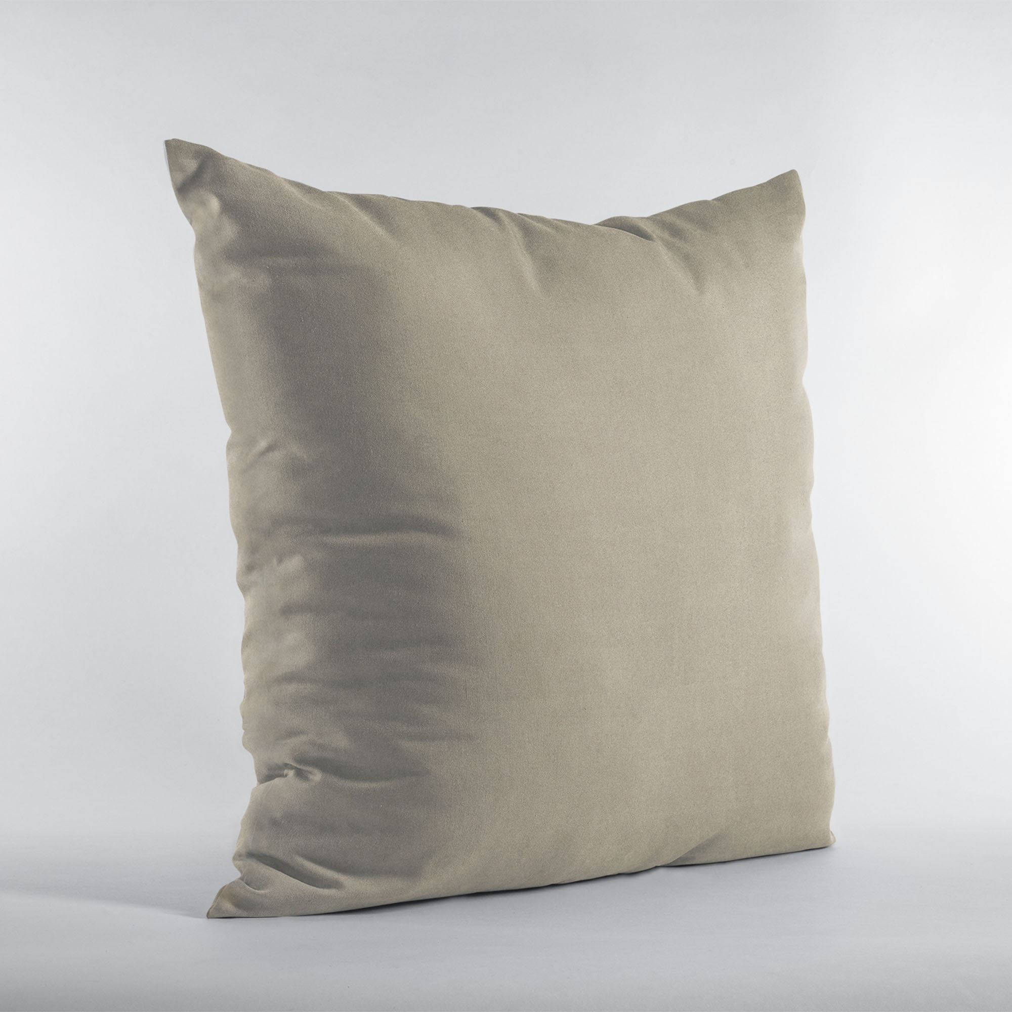 Plutus Brown Solid Shiny Velvet Luxury Throw Pillow - Double sided  20" x 26" Standard