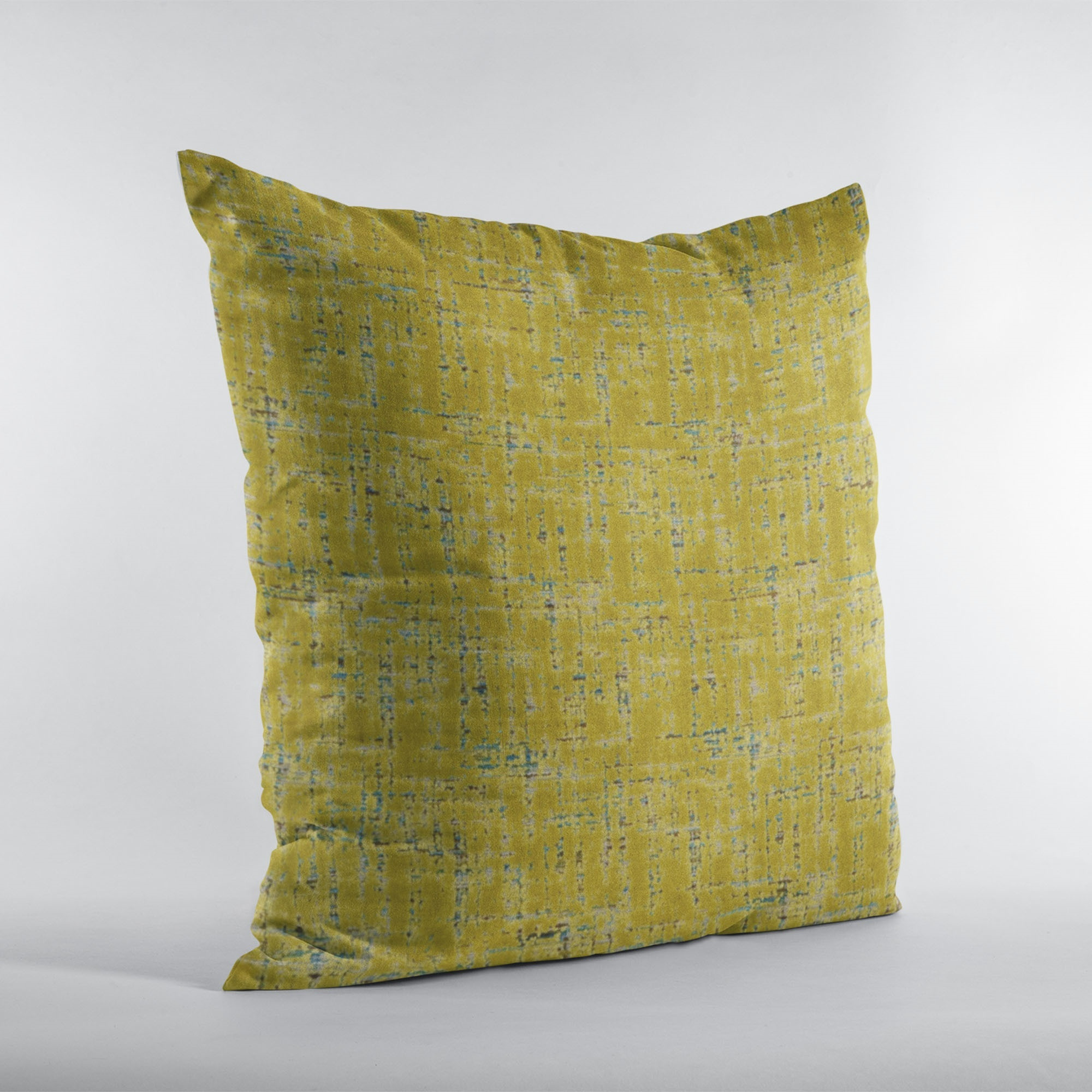 Plutus Sulfur New Planet Cut Velvet Luxury Throw Pillow - Double sided  20" x 26" Standard
