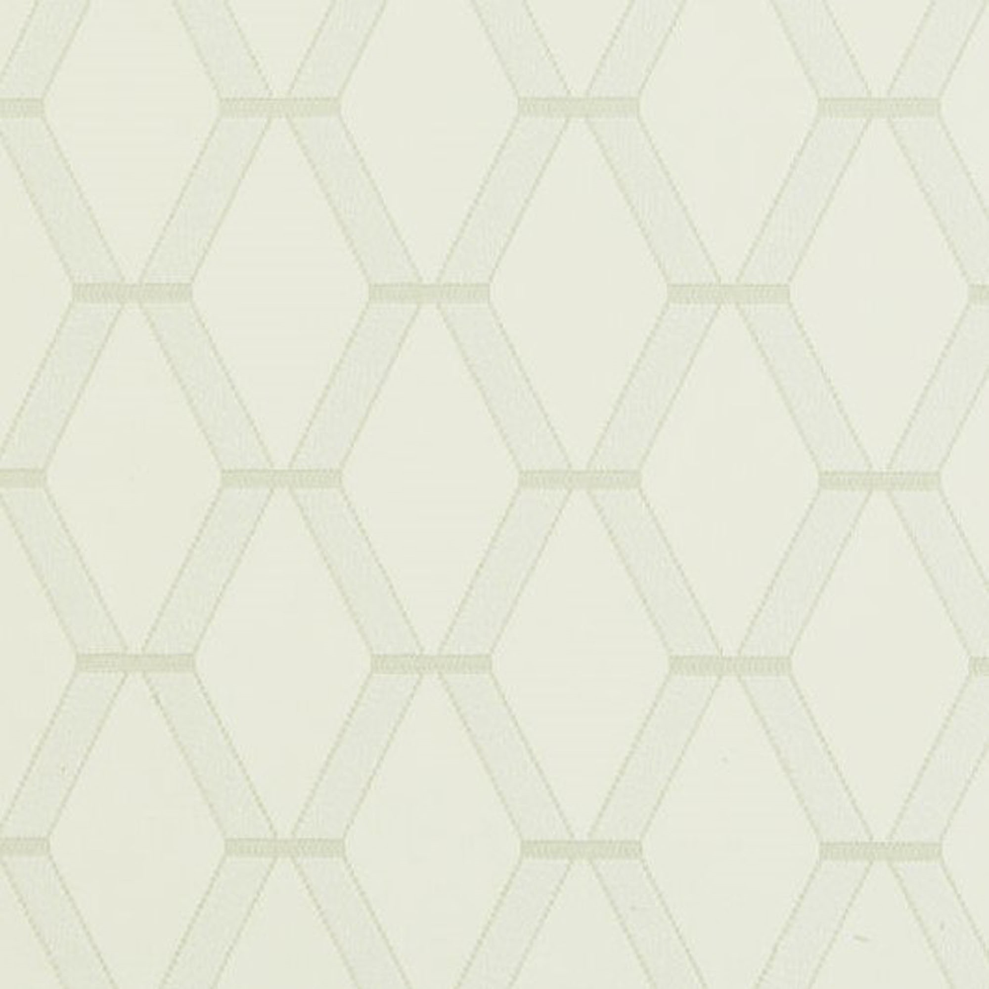 Plutus Vanilla Diamond Shiny Fabric With Embroydery Luxury Throw Pillow - Double sided  18" x 18"